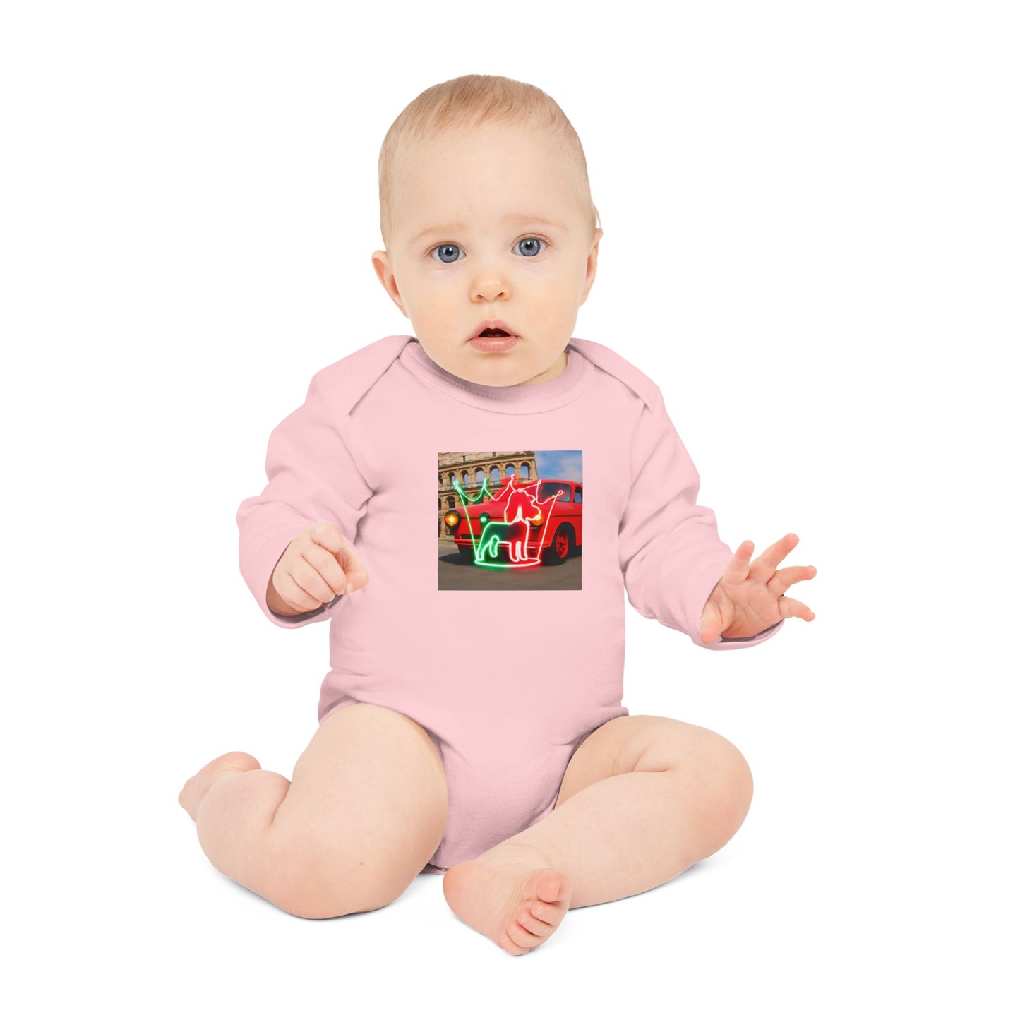 Baby Long-Sleeve Organic Bodysuit