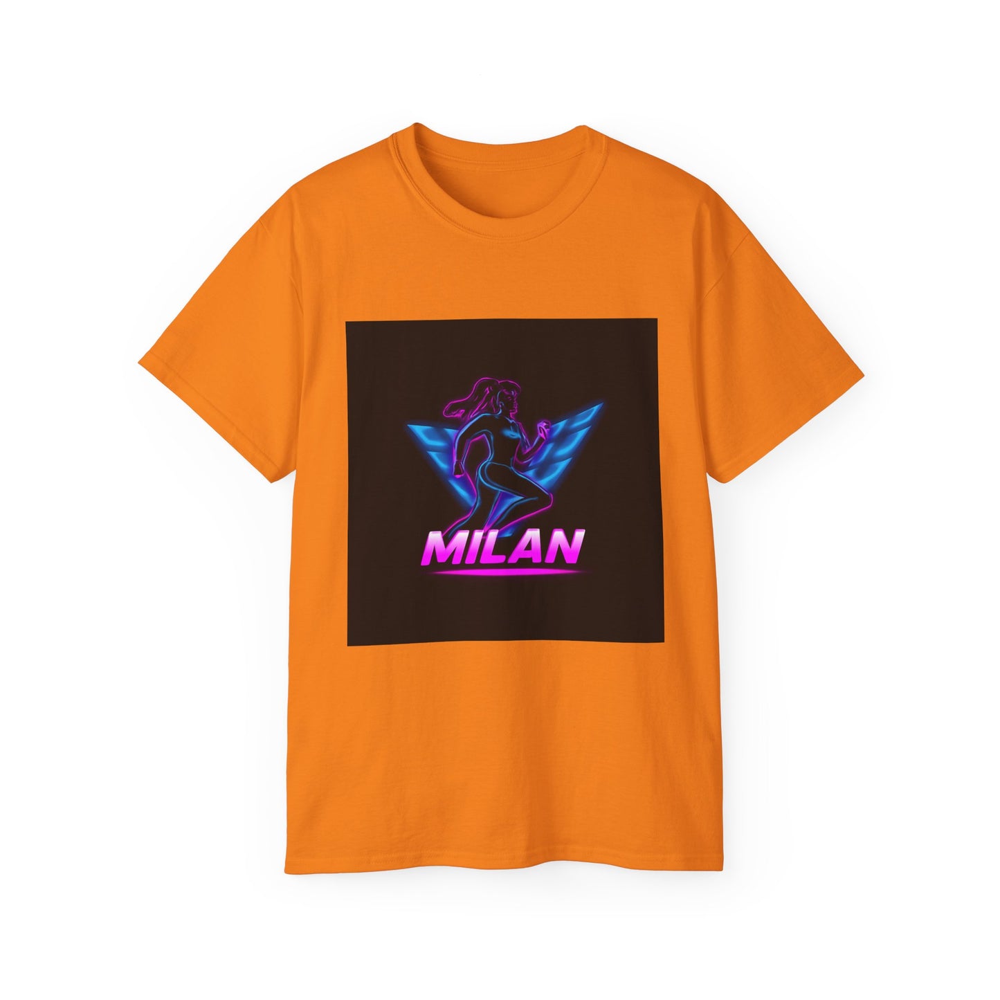 Milan Graphic Tee, Unisex Ultra Cotton T-Shirt, Retro Sportswear, Casual Streetwear, Birthday Gift, Unique Fashion Statement