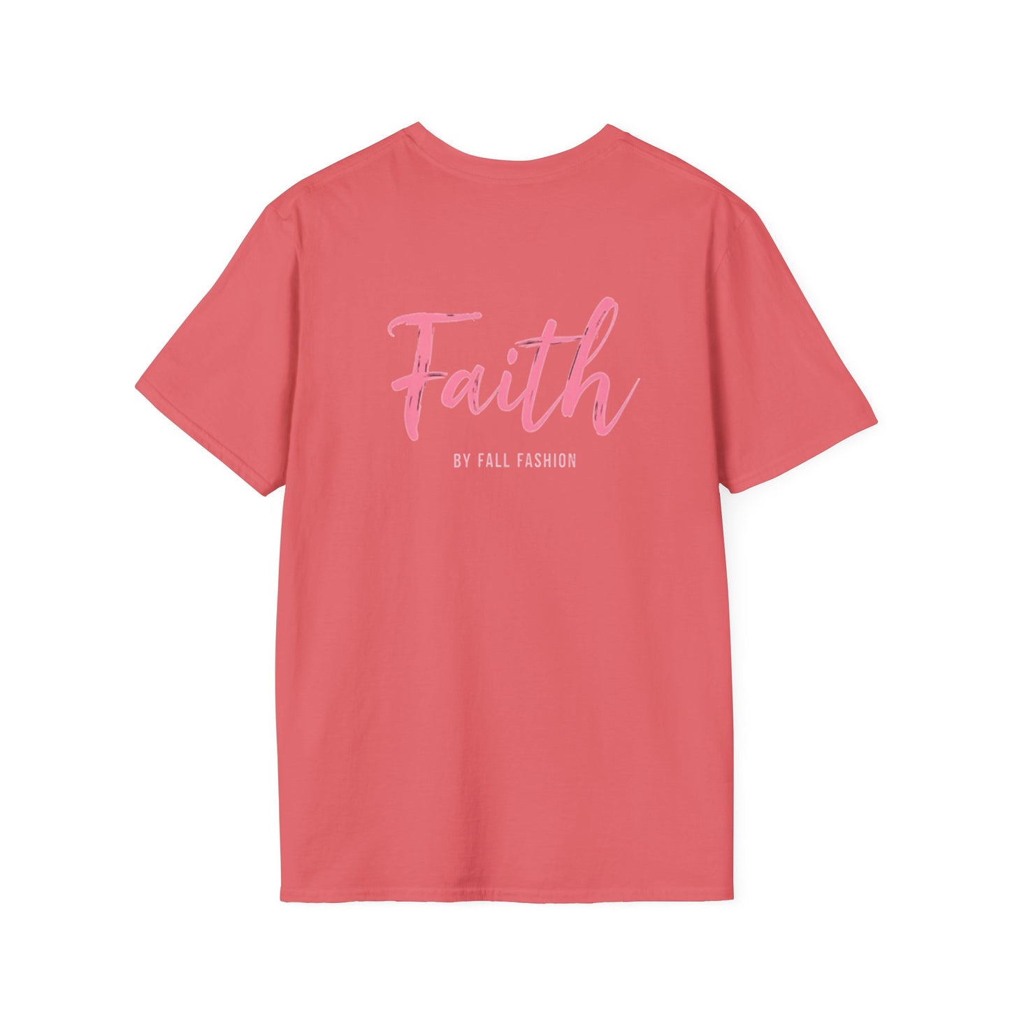 Faith-Inspiring Unisex Softstyle T-Shirt, Everyday Wear, Gift for Her, Christian Apparel, Inspirational Tee, Spiritual Comfort