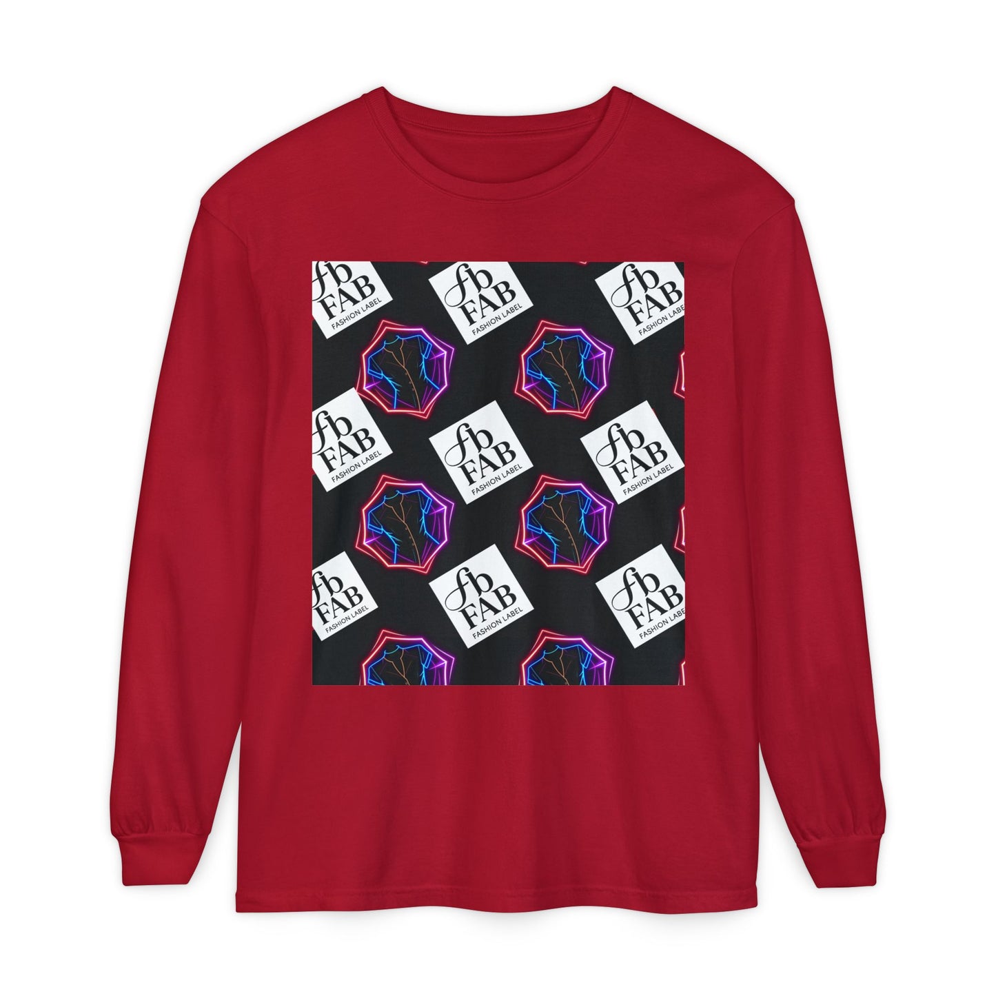 Unisex Garment-dyed Long Sleeve T-Shirt