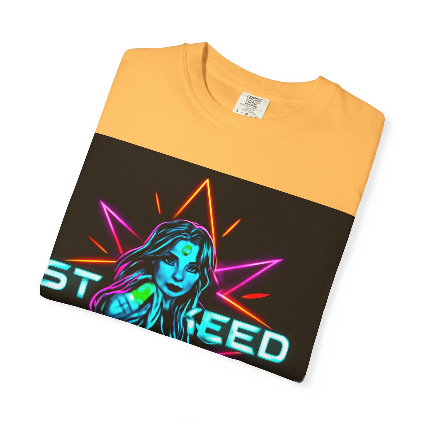 Neon Graphic T-Shirt - Starseed FBF Tee, Unisex Fashion, Cool Gift, Festival Wear, Retro Style, Casual Streetwear