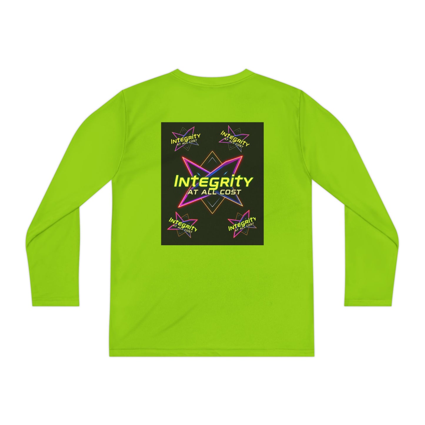 Integrity Youth Long Sleeve Tee, Cool Graphic Shirt, Motivational Apparel, Perfect for Sports, Birthday Gift