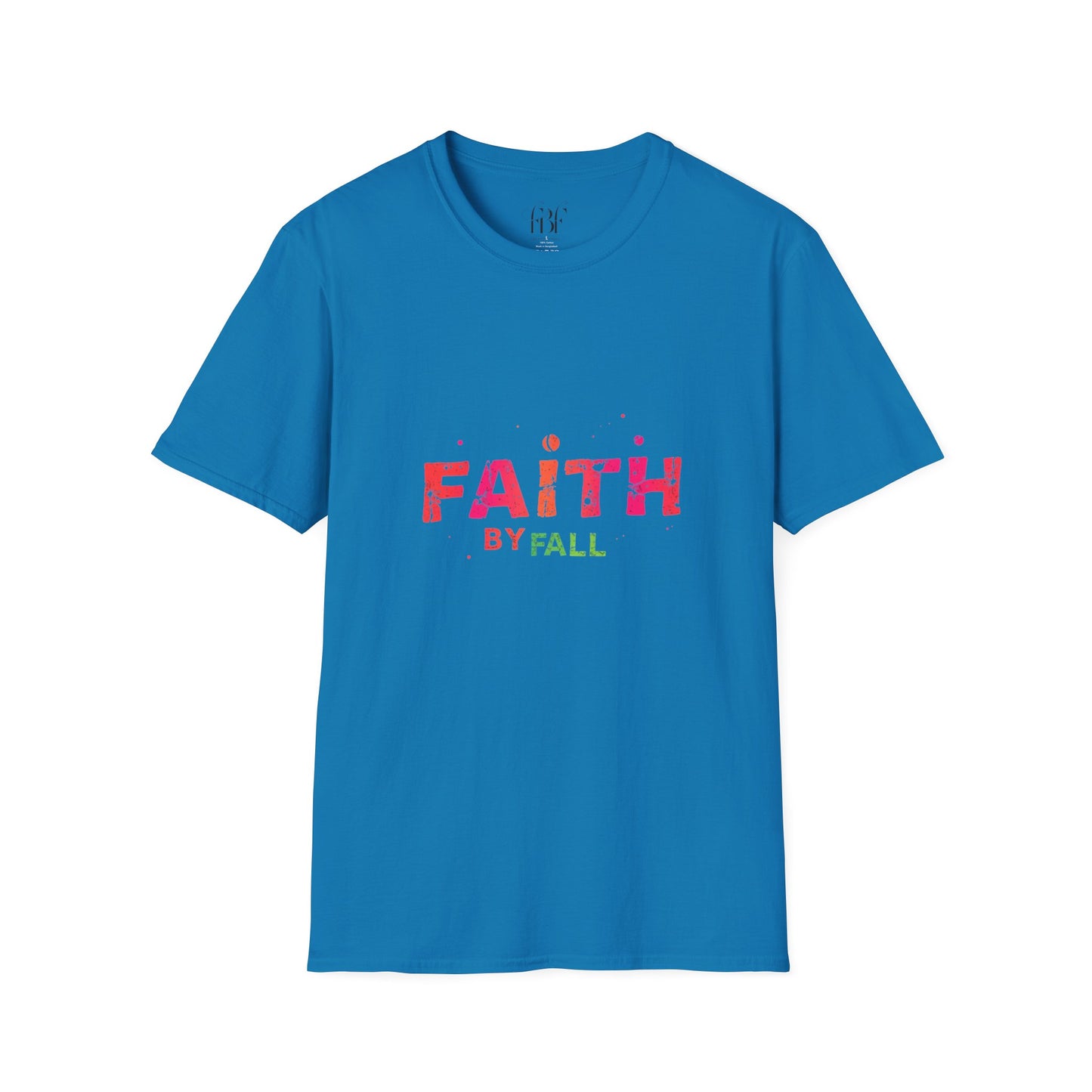 Faith-Inspiring Unisex Softstyle T-Shirt, Everyday Wear, Gift for Her, Christian Apparel, Inspirational Tee, Spiritual Comfort
