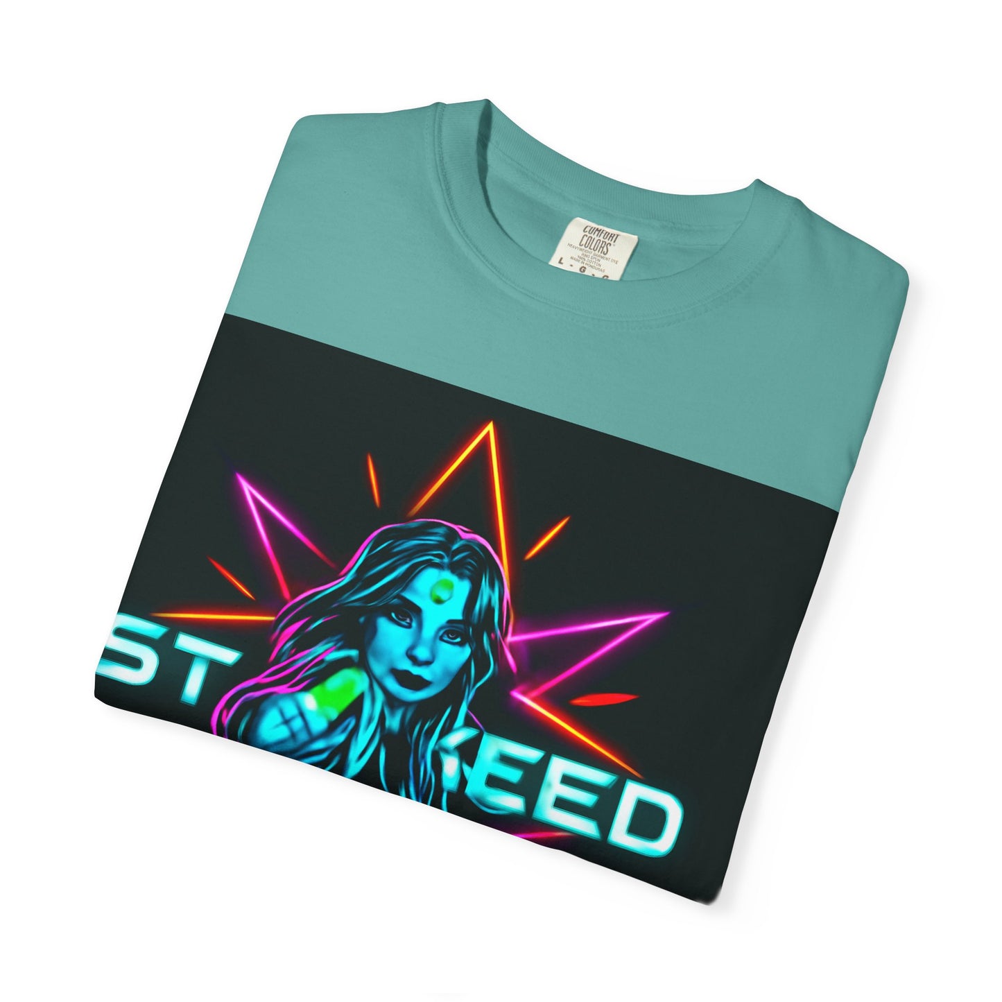 Neon Graphic T-Shirt - Starseed FBF Tee, Unisex Fashion, Cool Gift, Festival Wear, Retro Style, Casual Streetwear