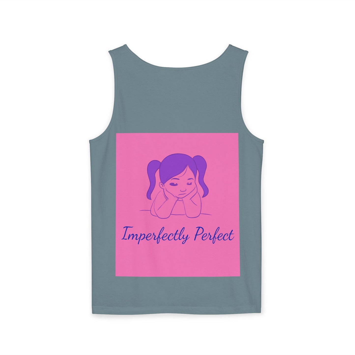 Unisex Graphic Tank Top, Cute Casual Summer Wear, Perfect for Gifts, Self-Love Celebration, Festive & Fun, Daily Comfort