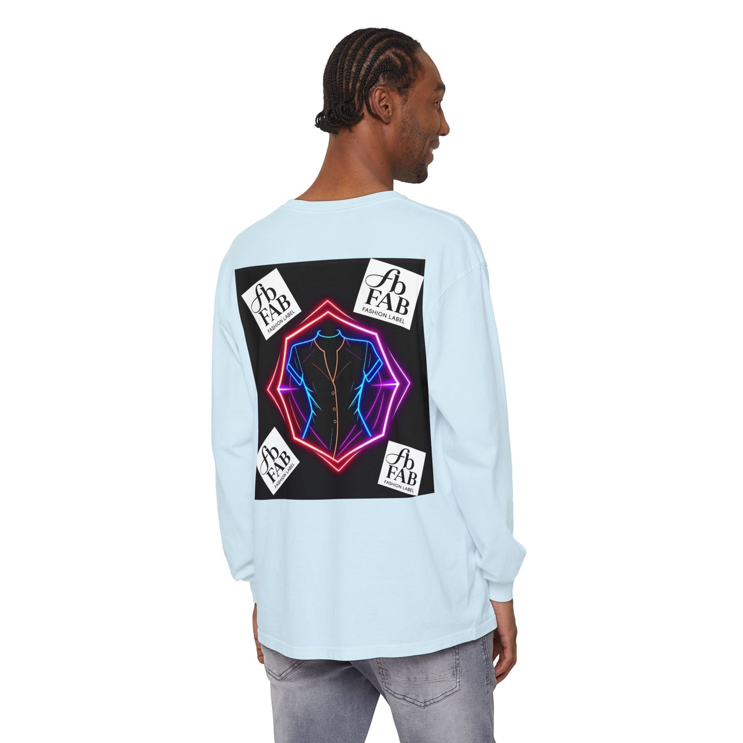 Unisex Garment-dyed Long Sleeve T-Shirt