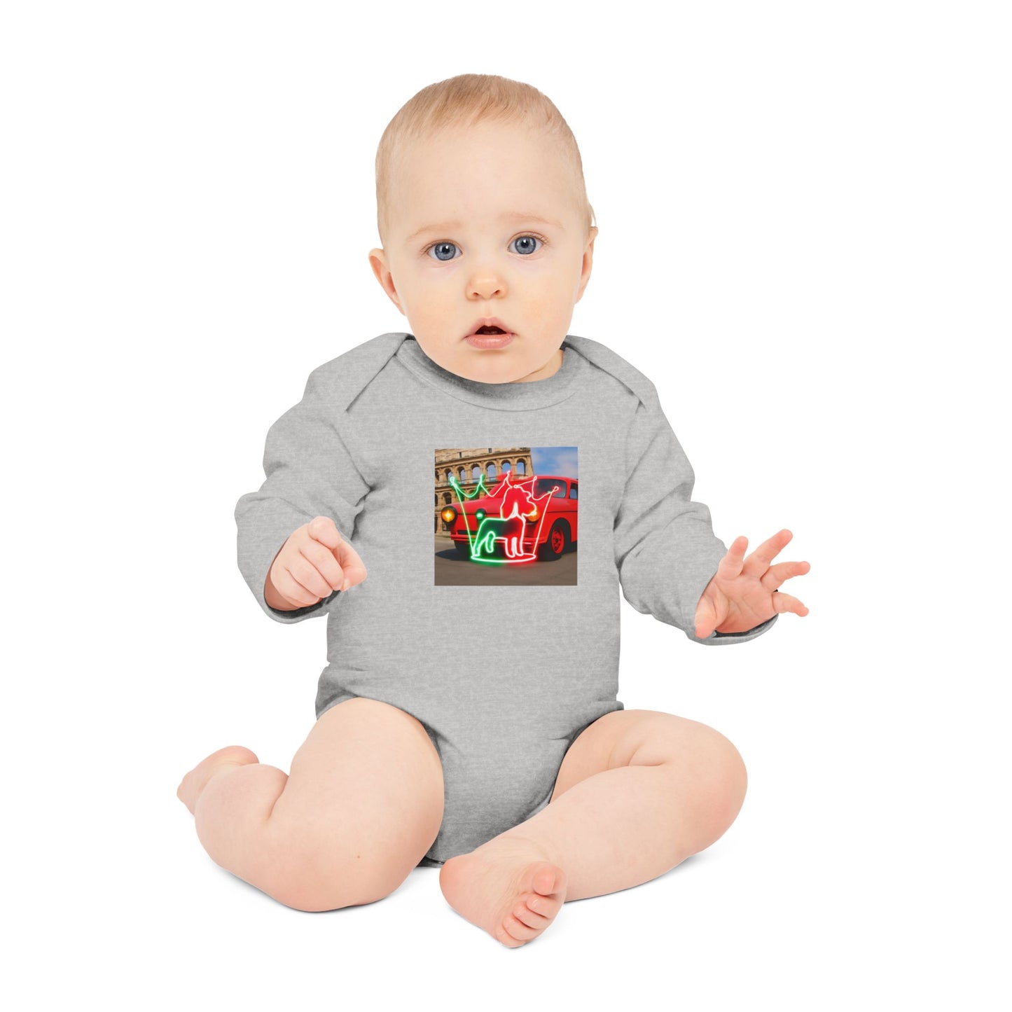 Baby Long-Sleeve Organic Bodysuit