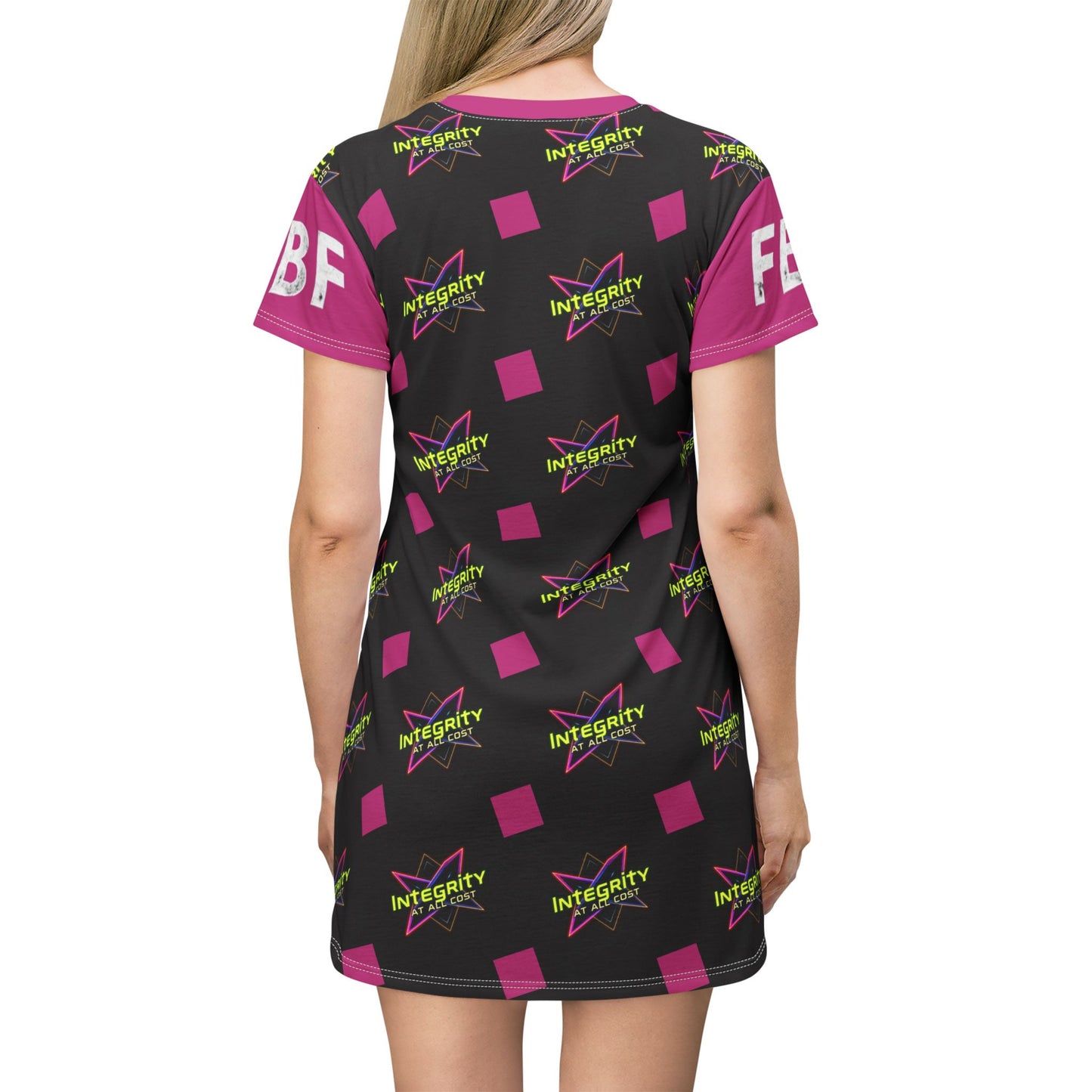 Integrity-Themed T-Shirt Dress | Fun, Vibrant & Comfy | Ideal for Casual Wear, Gifts, Celebrations & Festivals