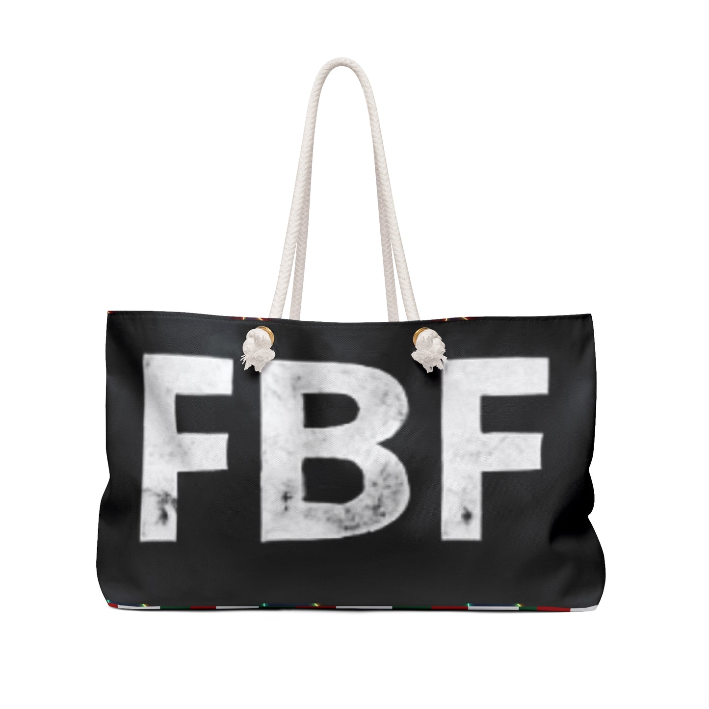 Neon Italy Weekender Bag, Travel Tote, Lightweight Overnight Bag, Colorful Weekender, Summer Getaway Essentials