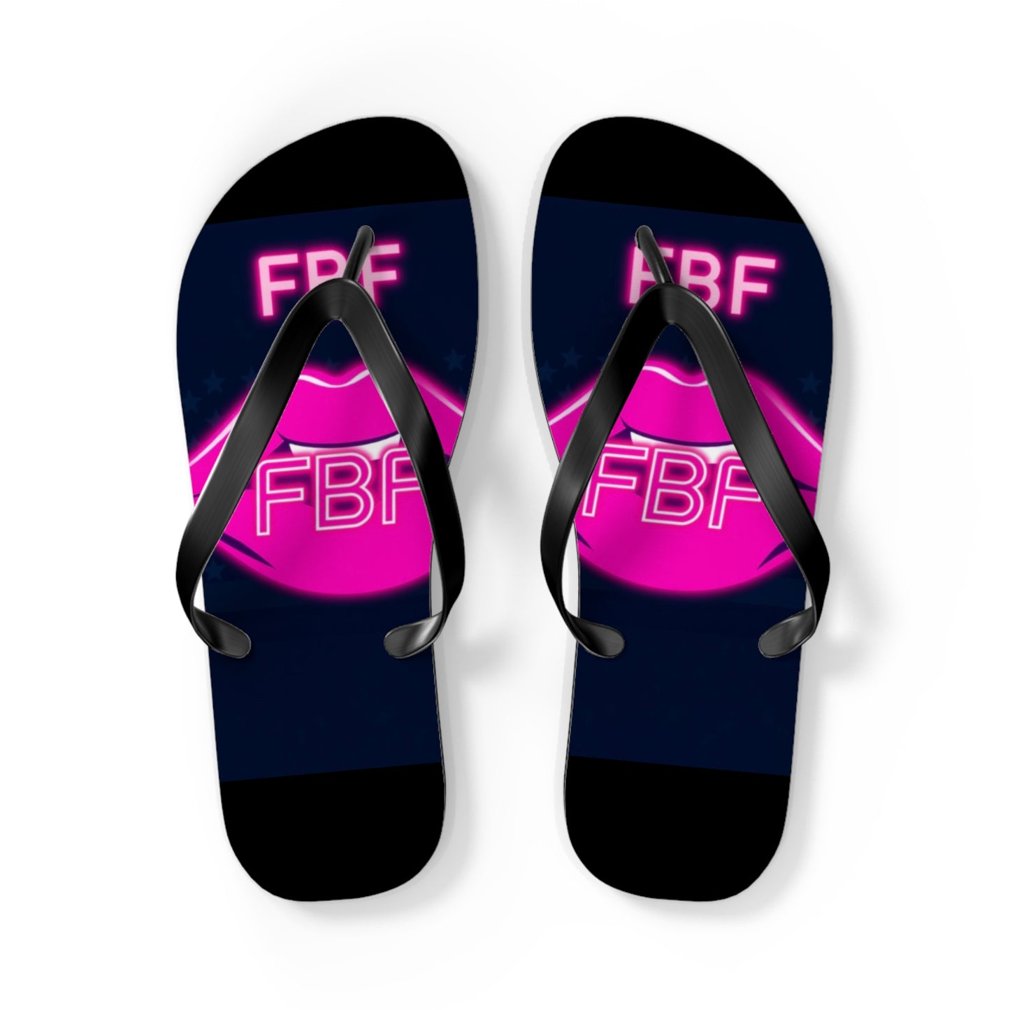 Neon Flip Flops - Trendy Summer Footwear for Beach Days, Pool Parties, and Vacation Vibes | FBF Design