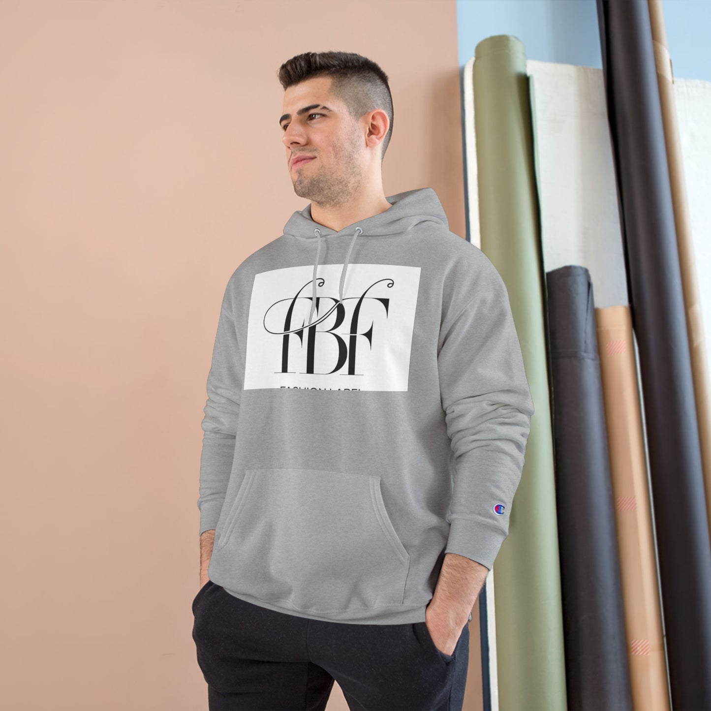 FBF Neon Champion Hoodie | Casual Streetwear for All Occasions