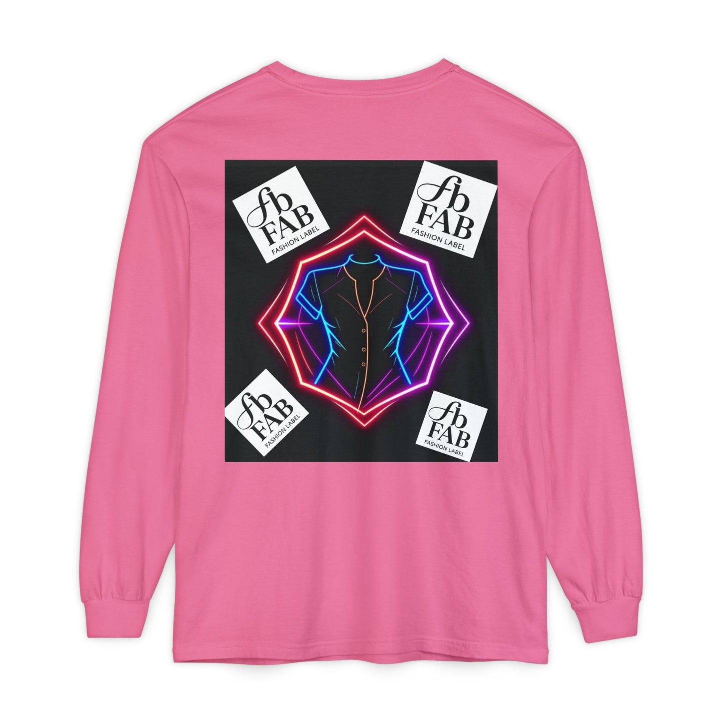 Unisex Garment-dyed Long Sleeve T-Shirt