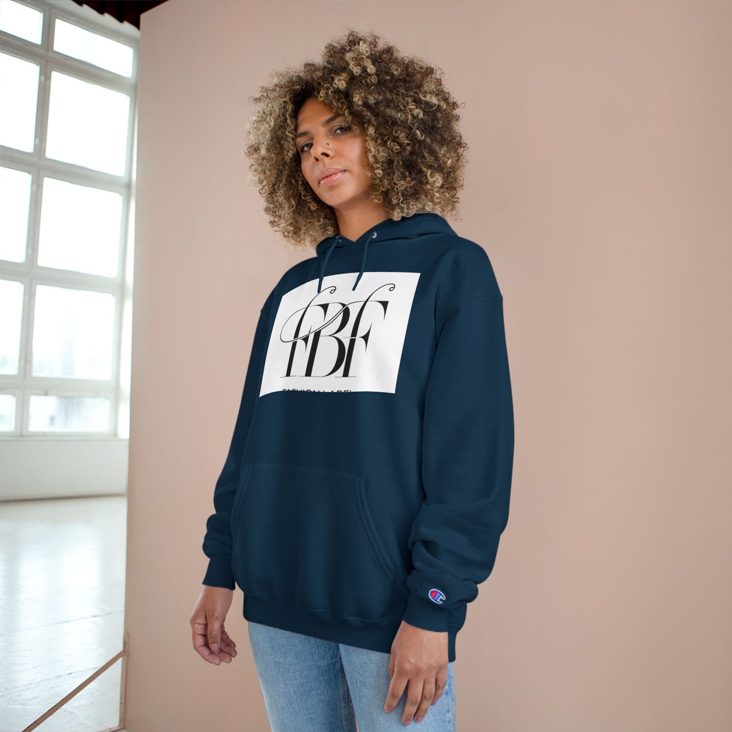FBF Neon Champion Hoodie | Casual Streetwear for All Occasions