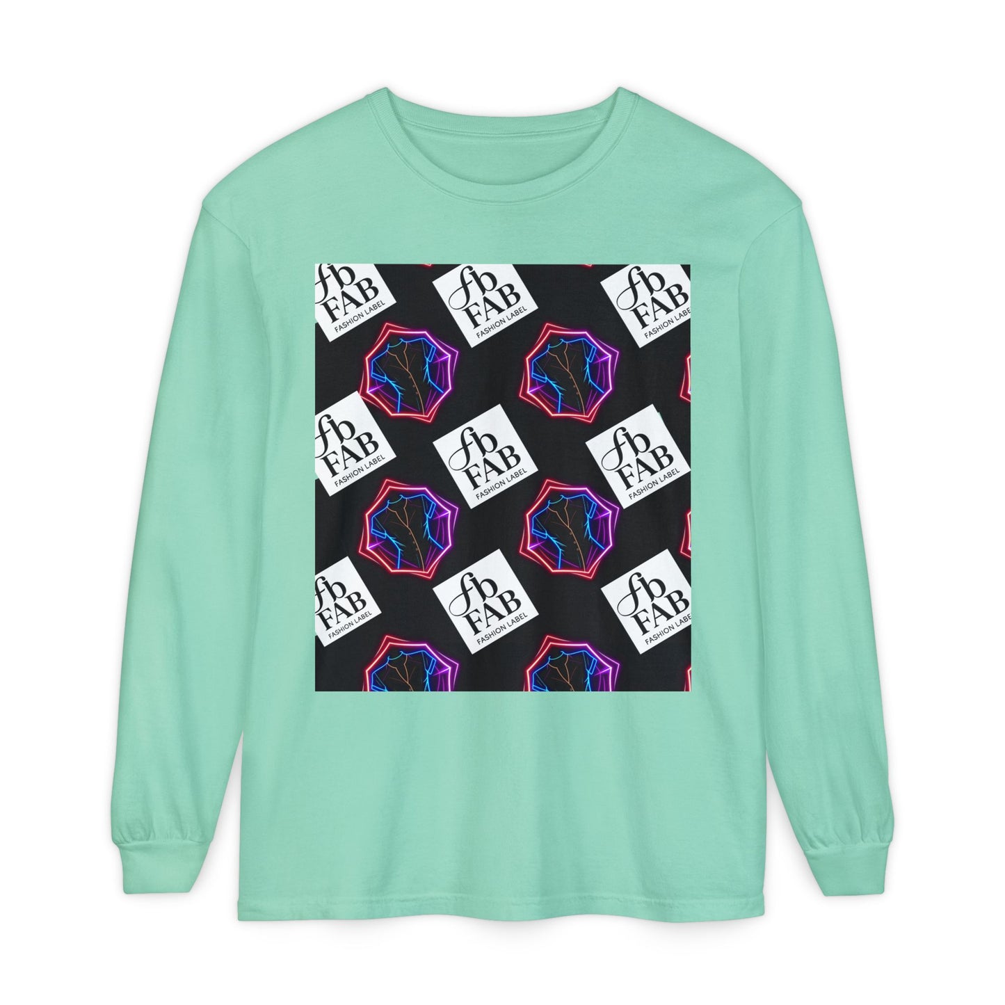 Unisex Garment-dyed Long Sleeve T-Shirt