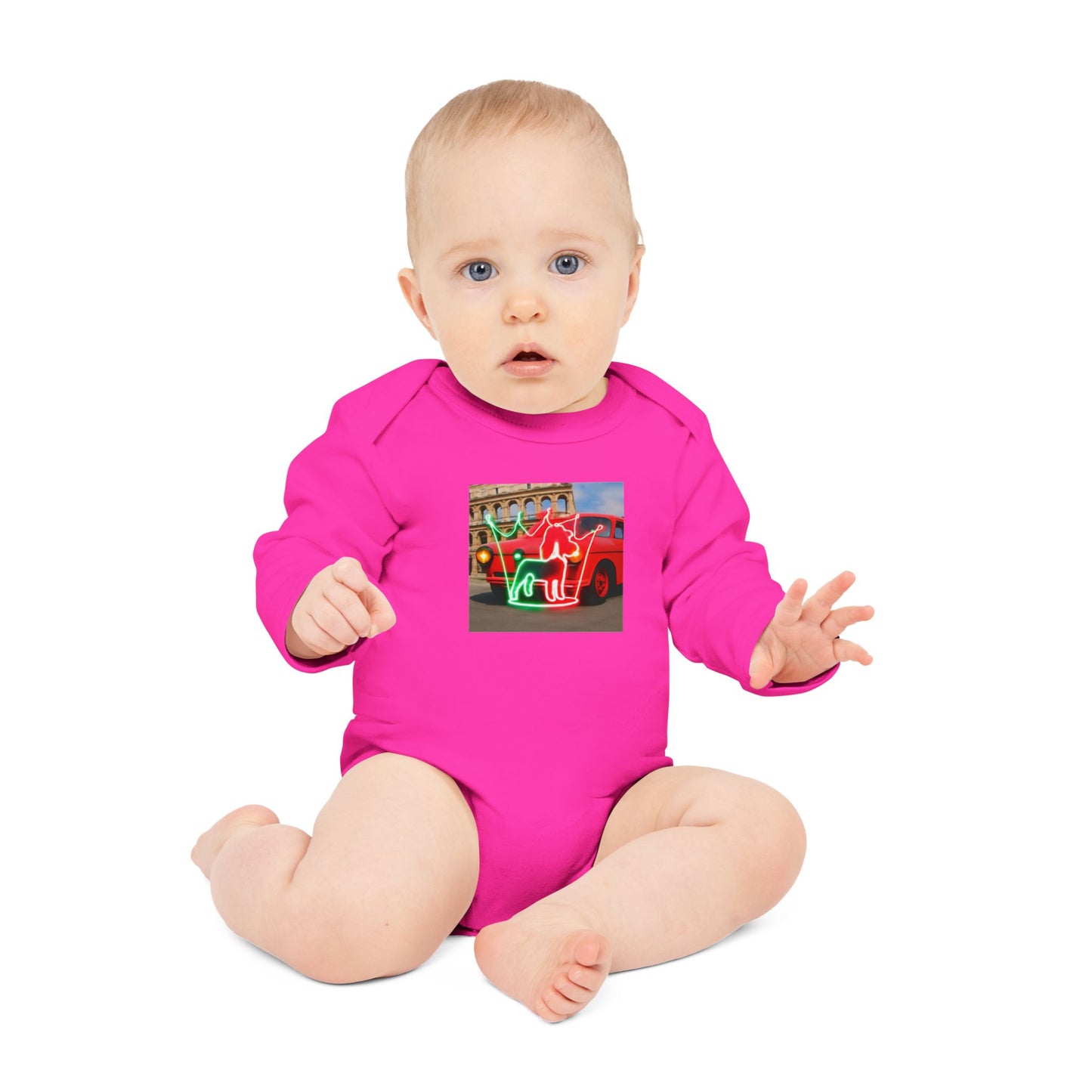 Baby Long-Sleeve Organic Bodysuit