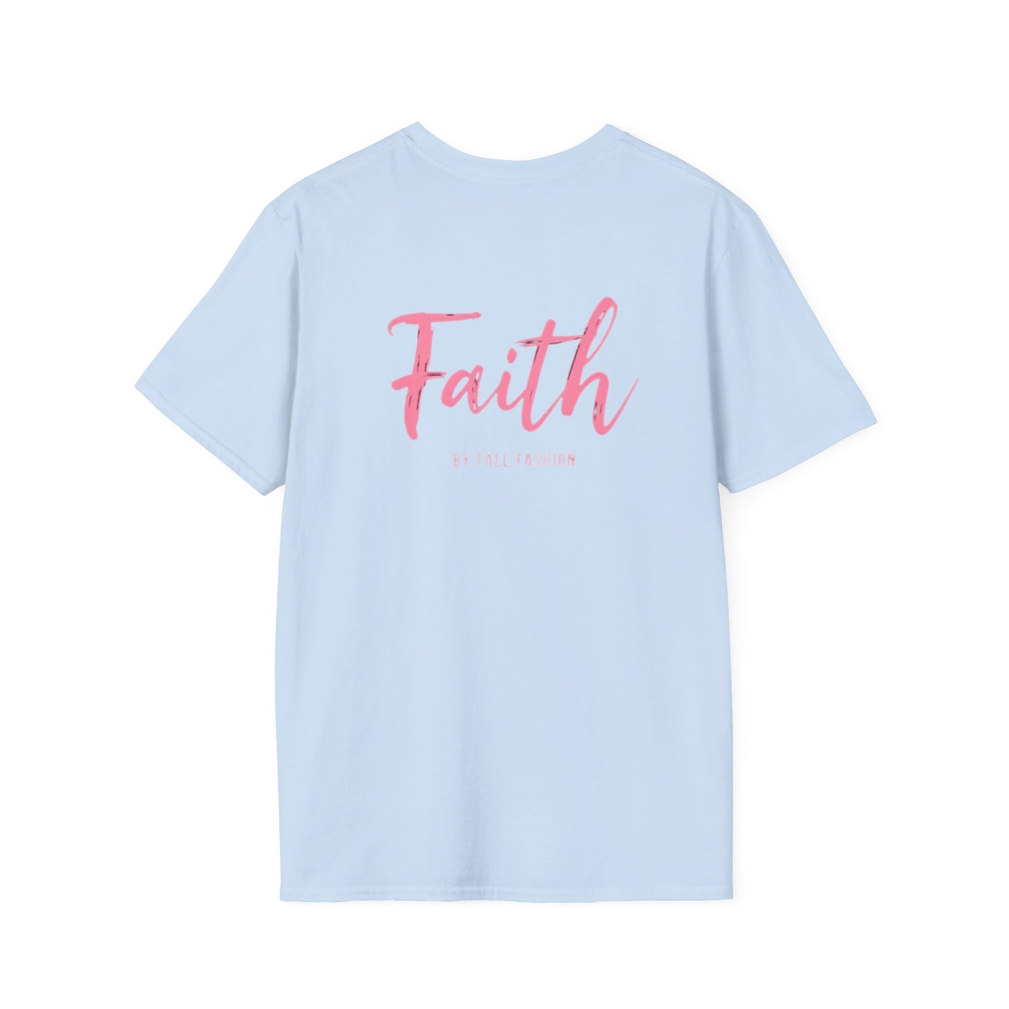 Faith-Inspiring Unisex Softstyle T-Shirt, Everyday Wear, Gift for Her, Christian Apparel, Inspirational Tee, Spiritual Comfort