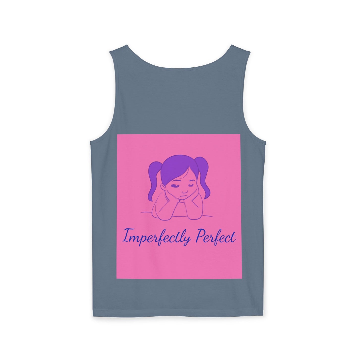 Unisex Graphic Tank Top, Cute Casual Summer Wear, Perfect for Gifts, Self-Love Celebration, Festive & Fun, Daily Comfort
