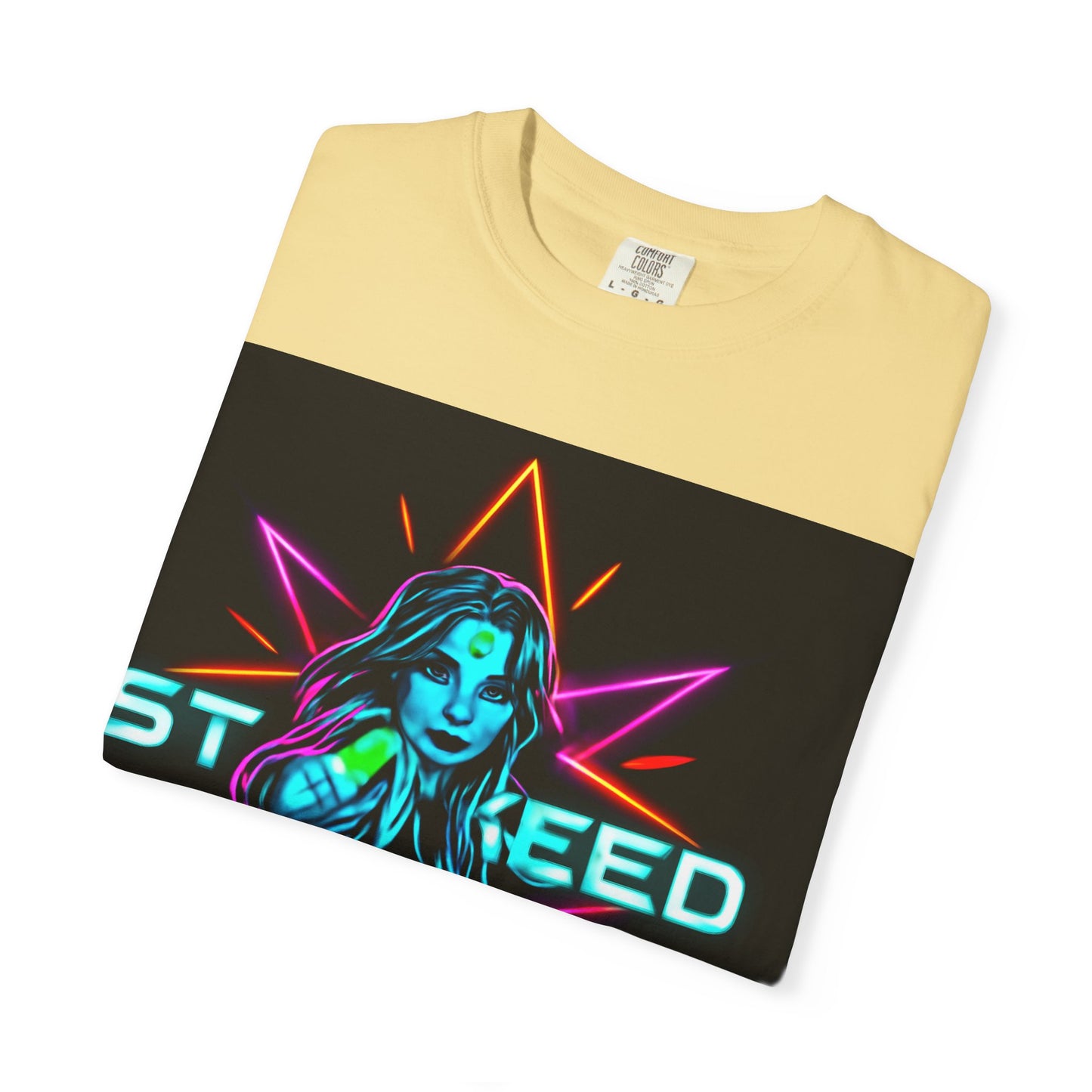 Neon Graphic T-Shirt - Starseed FBF Tee, Unisex Fashion, Cool Gift, Festival Wear, Retro Style, Casual Streetwear