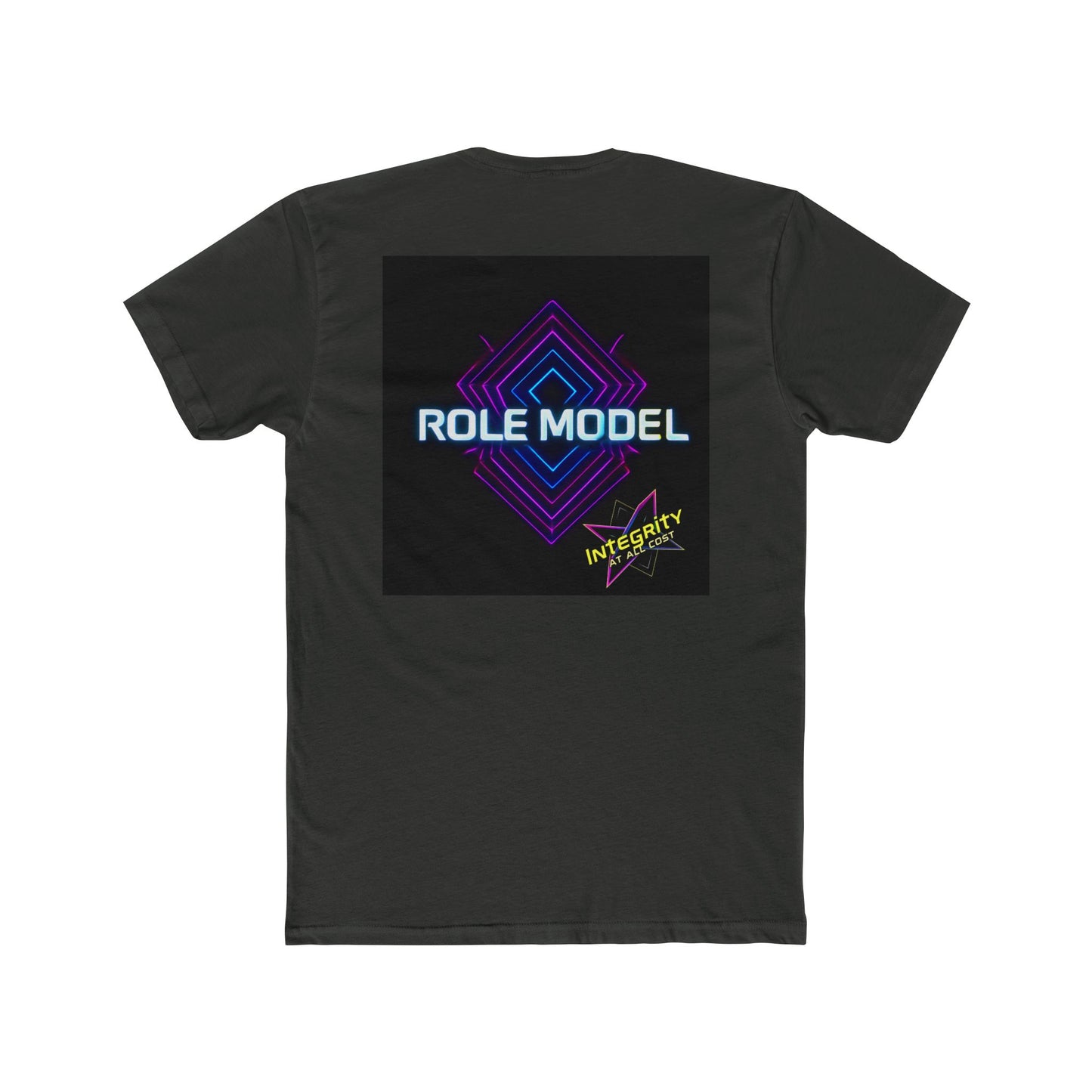 Unisex Cotton Crew Tee with Honor Respect and Role Model Design - Ideal for Gifts, Casual Wear, Appreciation Events, and Motivational Days