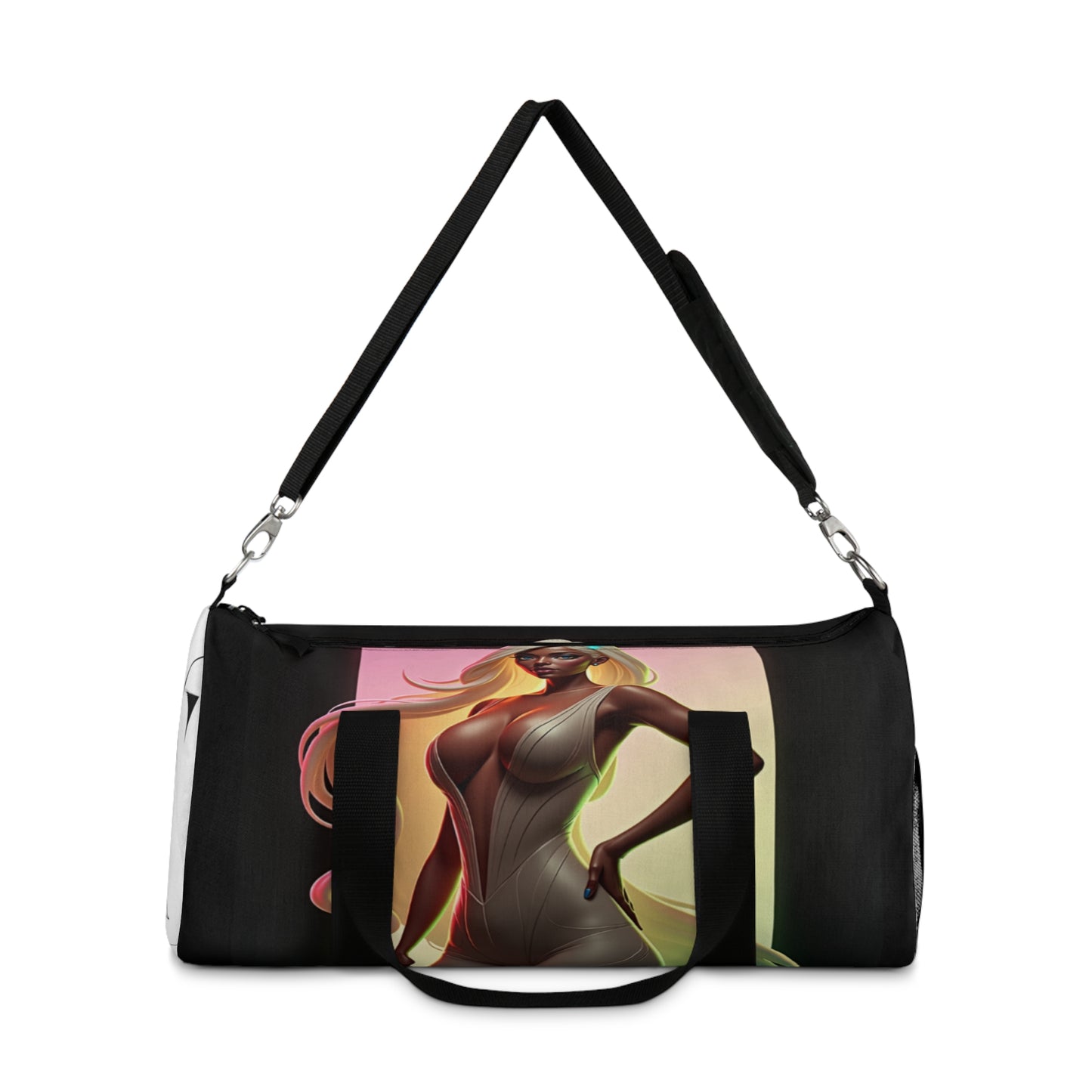 Stylish Duffel Bag with Chic Design - Perfect for Gym, Travel, and Everyday Use