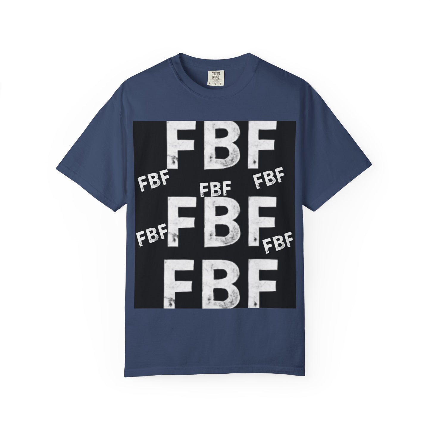 FBF Garment-Dyed Unisex T-shirt, Casual Wear, Graphic Tee, Street Style, Gift for Friends, All Occasions