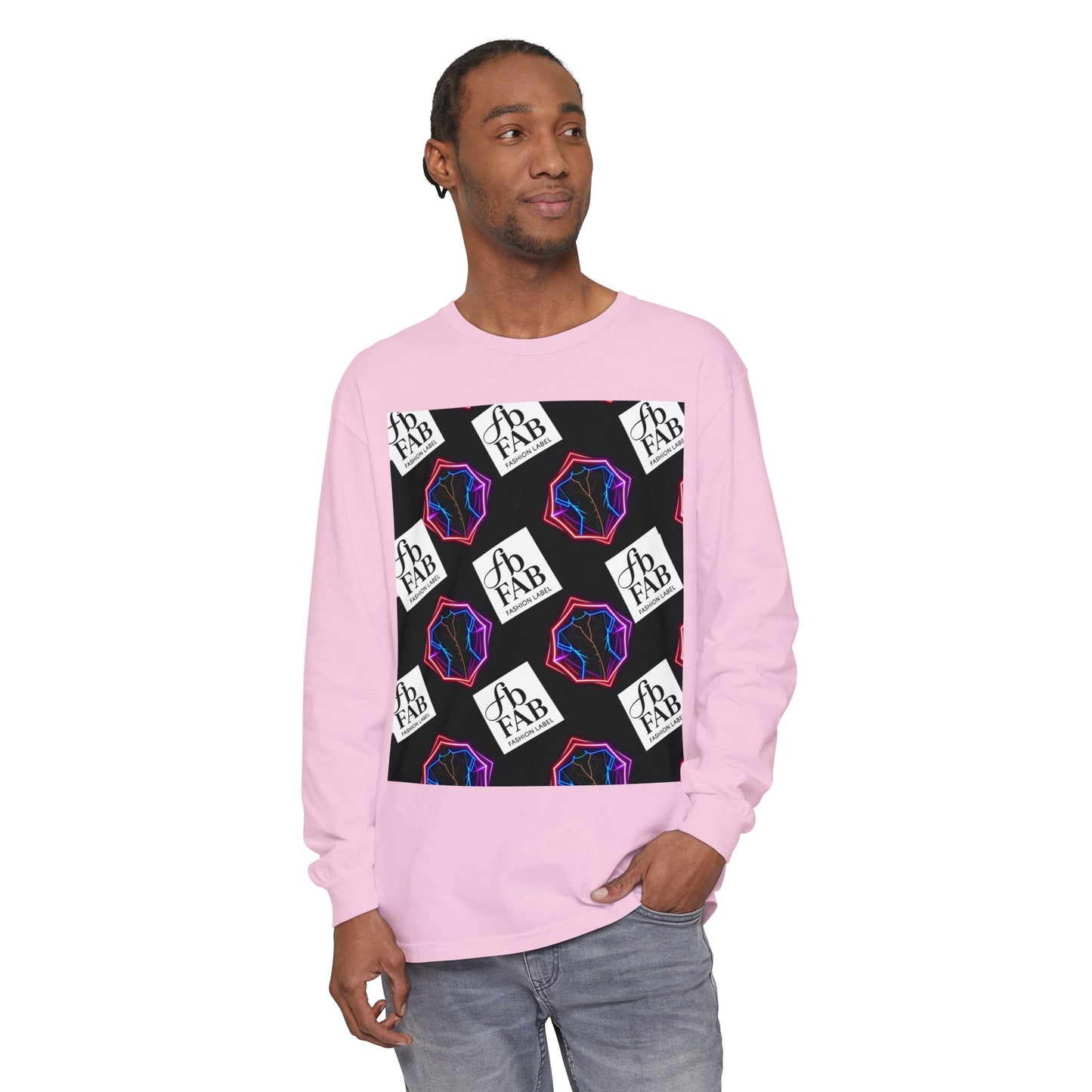 Unisex Garment-dyed Long Sleeve T-Shirt