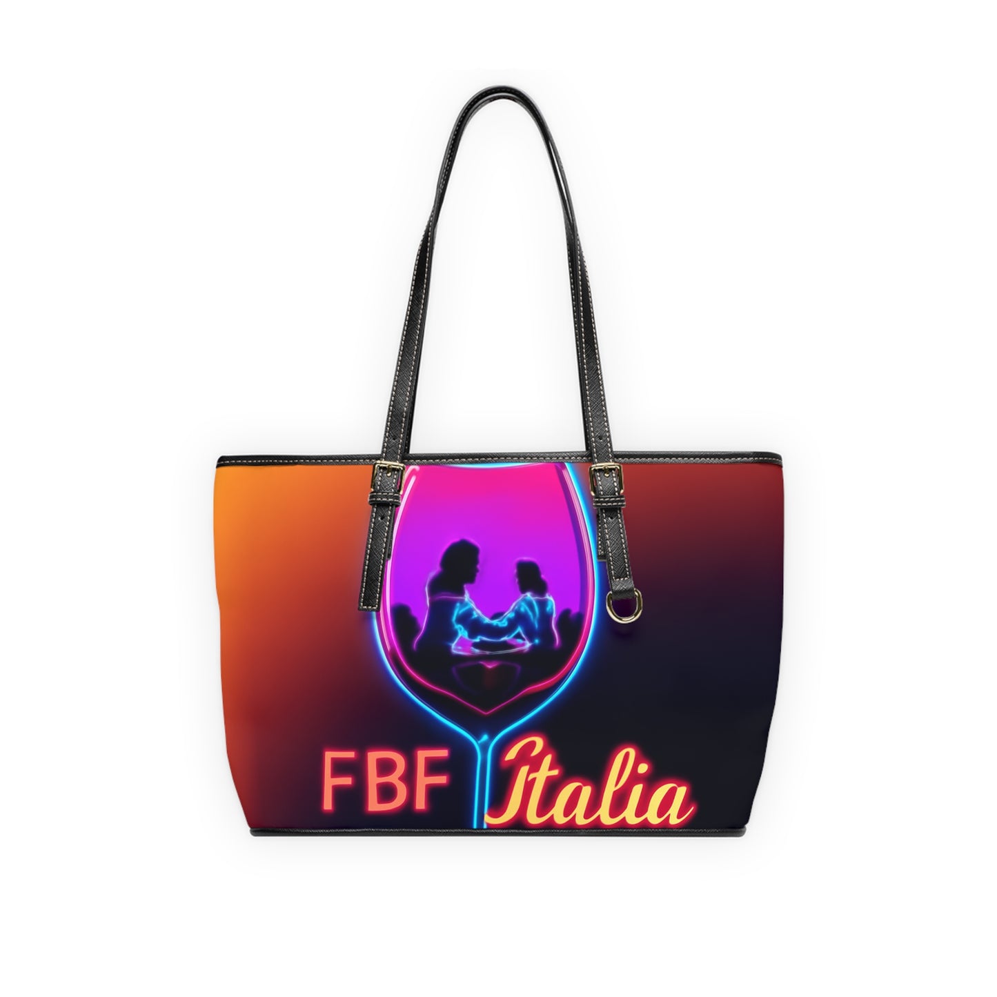 Vibrant PU Leather Shoulder Bag | Stylish Tote for Night Out, Gift for Her, Travel Accessory, Party Bag, Fashion Handbag