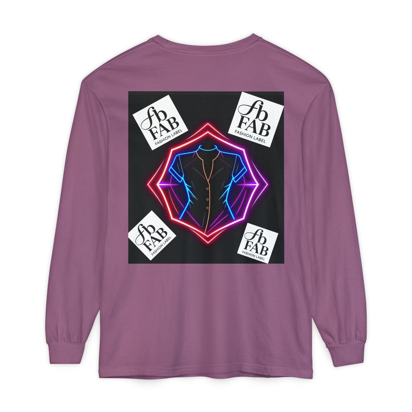 Unisex Garment-dyed Long Sleeve T-Shirt