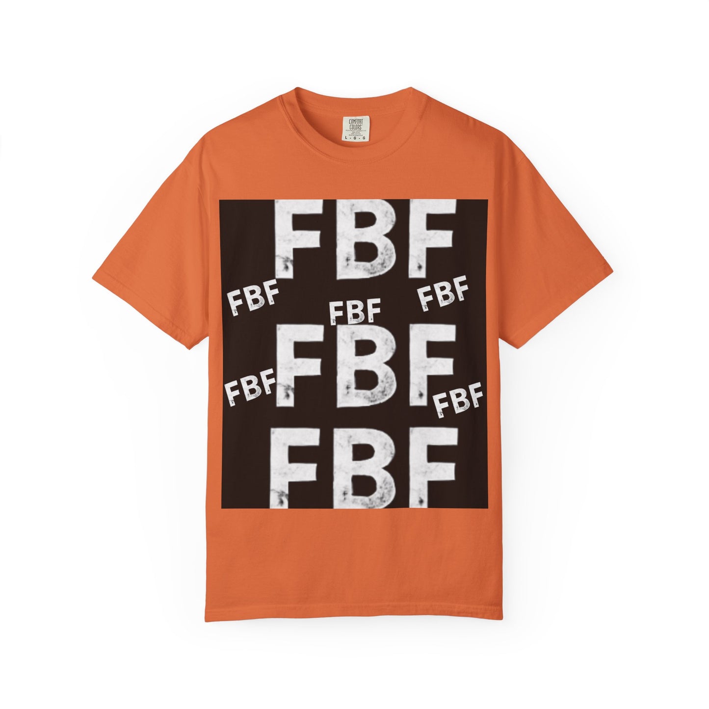 FBF Garment-Dyed Unisex T-shirt, Casual Wear, Graphic Tee, Street Style, Gift for Friends, All Occasions
