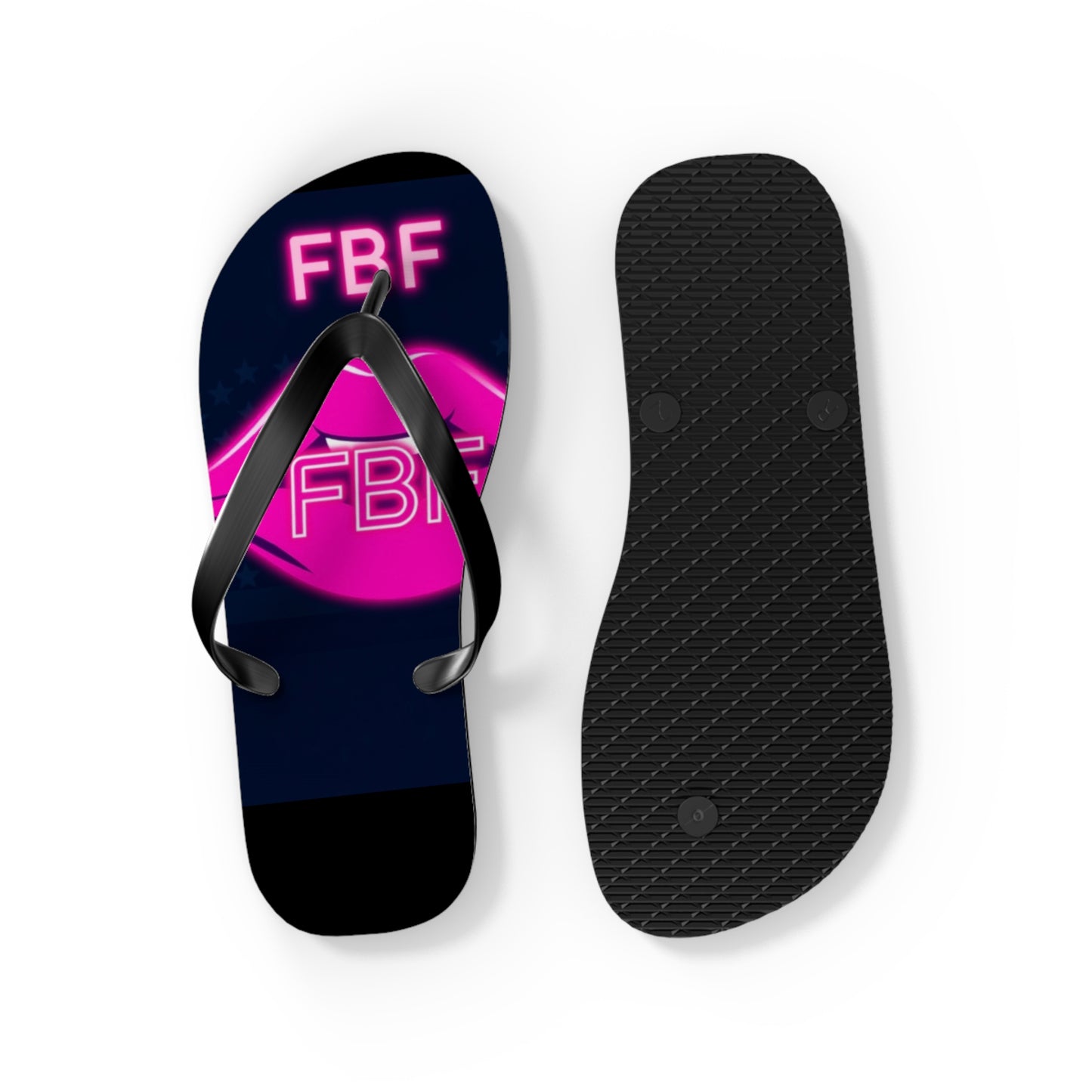 Neon Flip Flops - Trendy Summer Footwear for Beach Days, Pool Parties, and Vacation Vibes | FBF Design