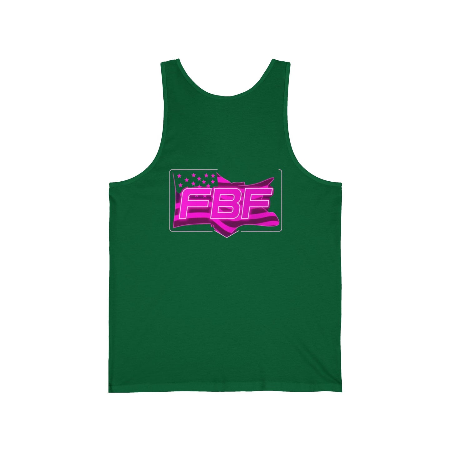 Patriotic Kiss Unisex Jersey Tank, Summer Top, Pride Apparel, Festival Wear, Casual Outfit, Gift for Her