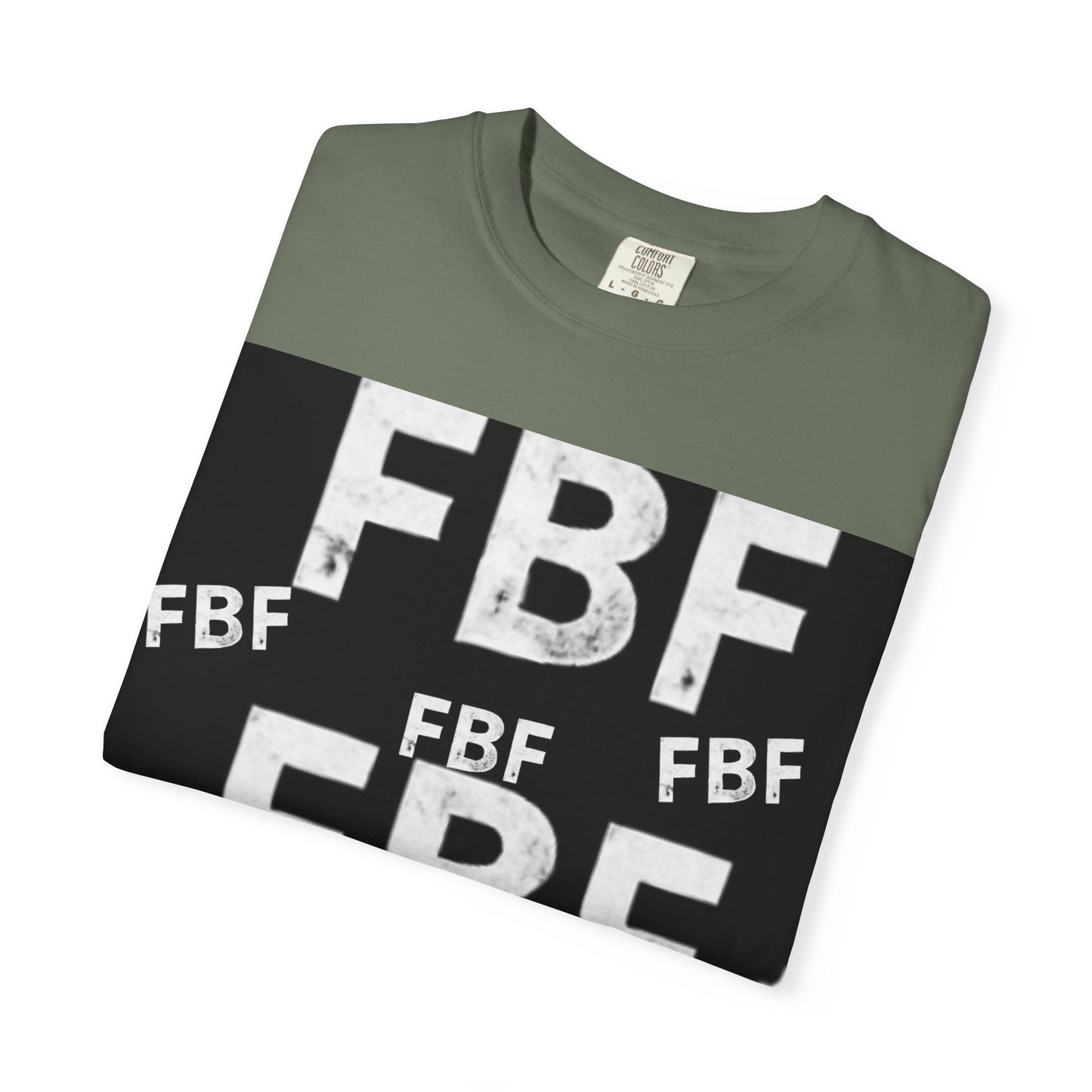 FBF Garment-Dyed Unisex T-shirt, Casual Wear, Graphic Tee, Street Style, Gift for Friends, All Occasions