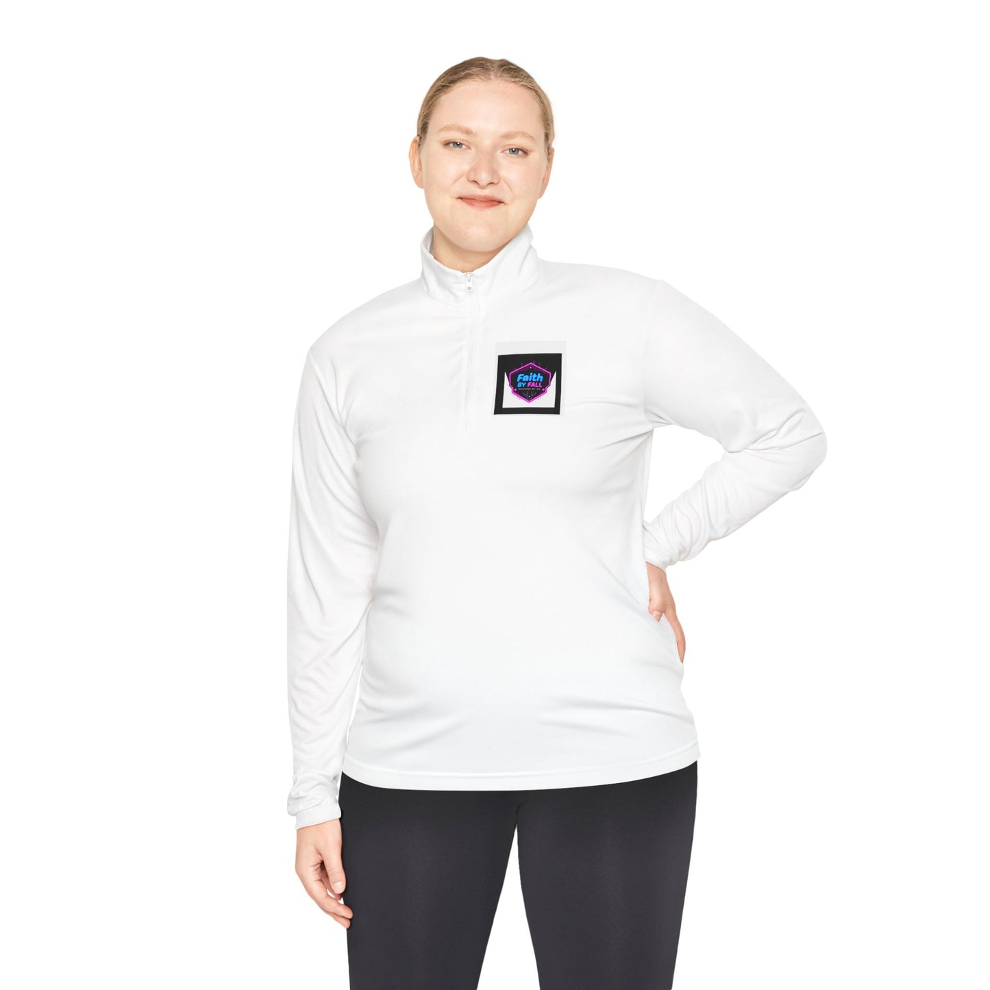 Unisex Quarter-Zip Pullover - Faith by Fall Design