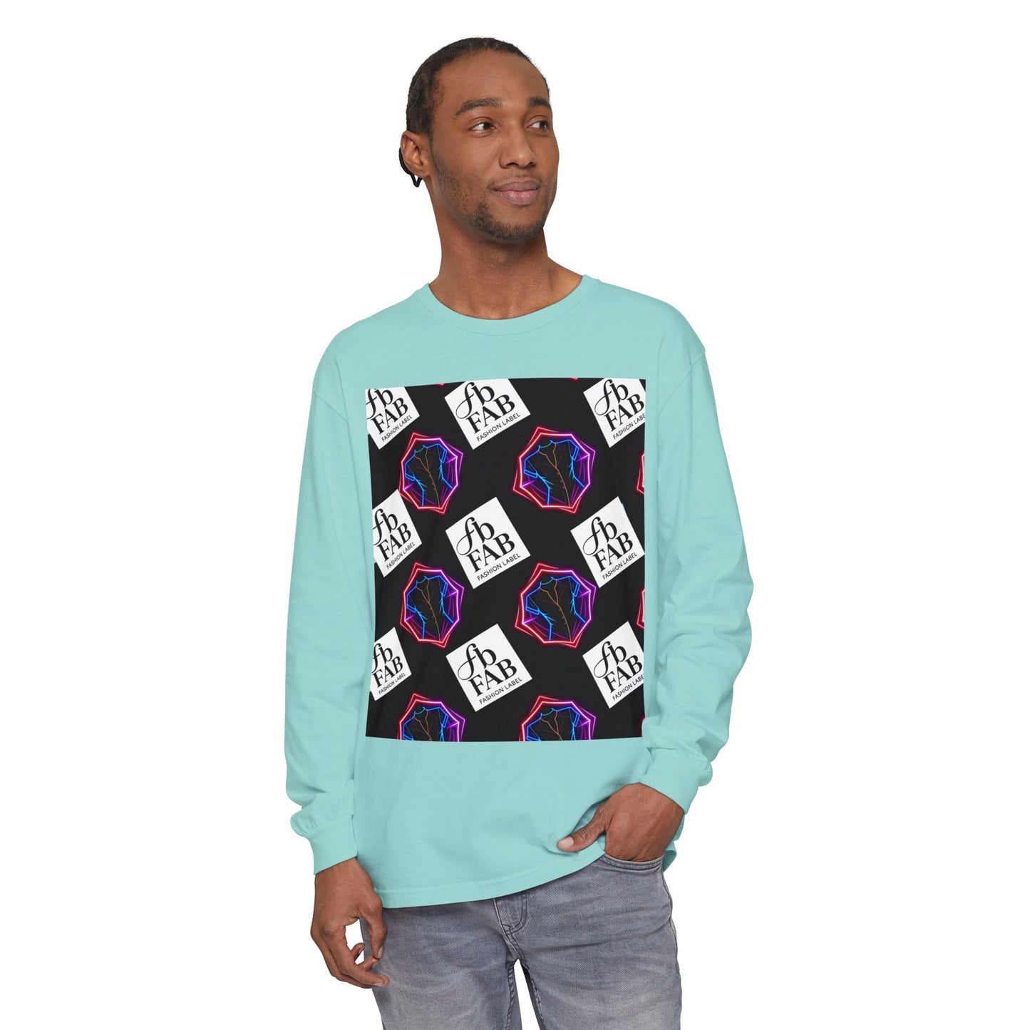 Unisex Garment-dyed Long Sleeve T-Shirt
