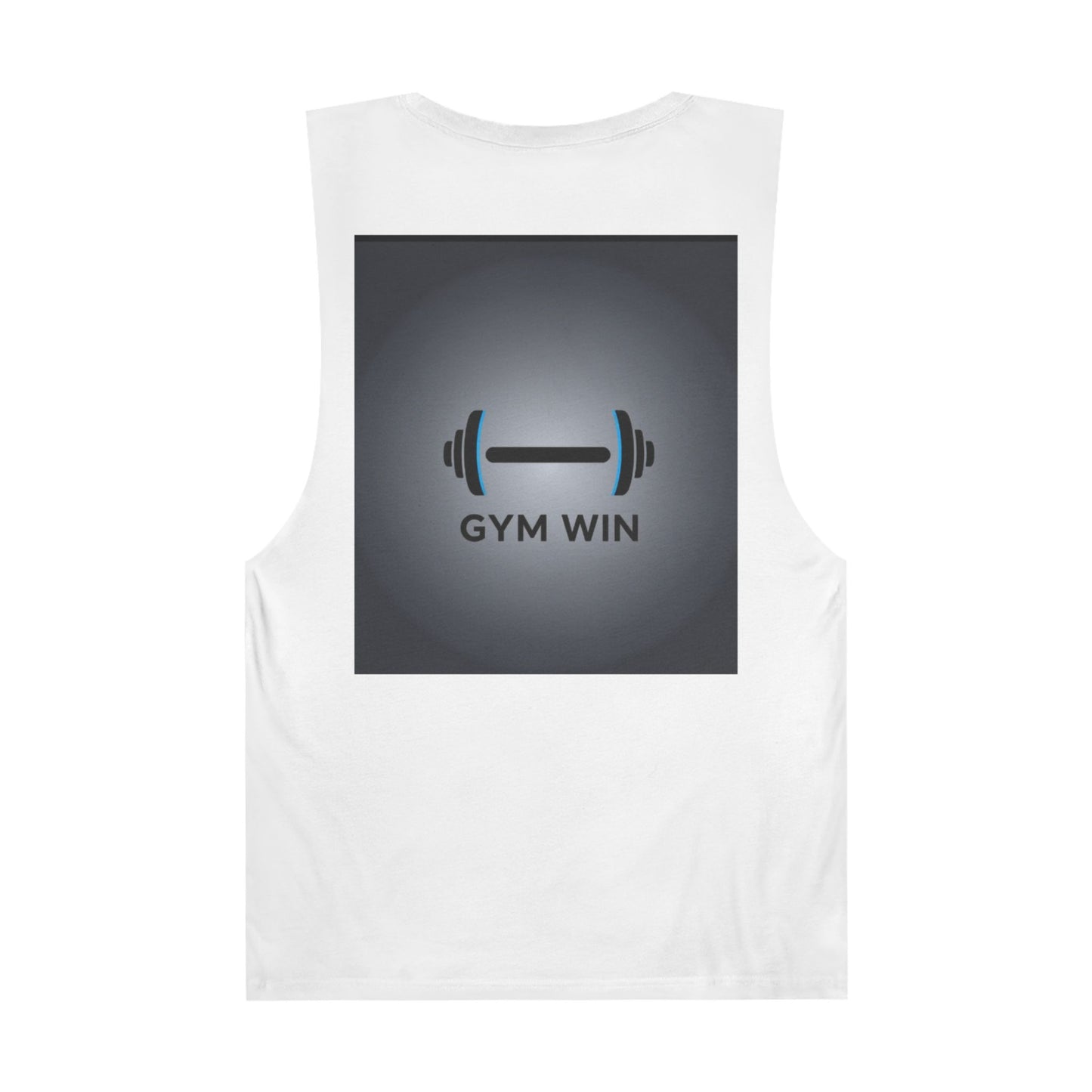 Motivational Gym Tank Top - 'GYM WIN' Unisex Workout Wear