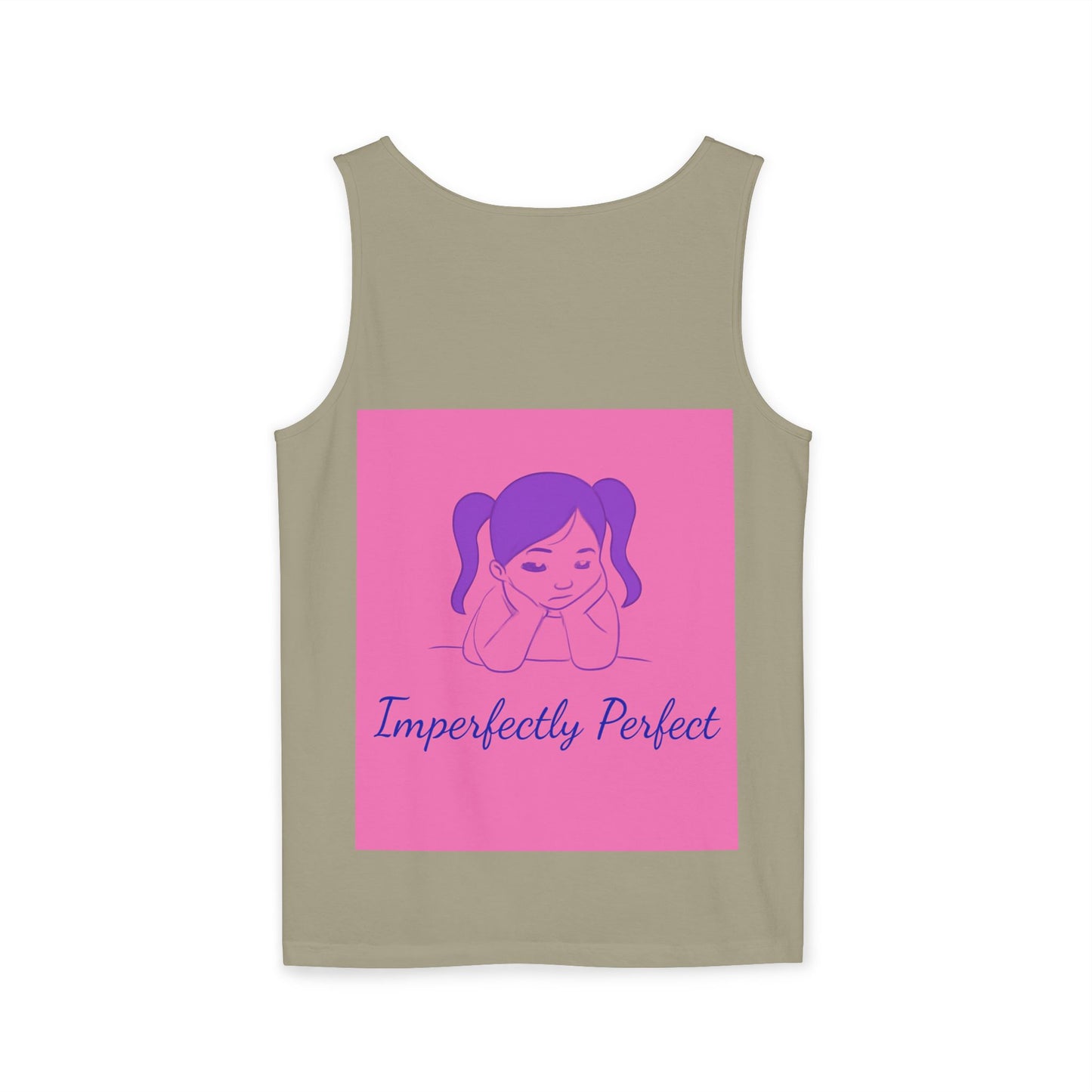 Unisex Graphic Tank Top, Cute Casual Summer Wear, Perfect for Gifts, Self-Love Celebration, Festive & Fun, Daily Comfort