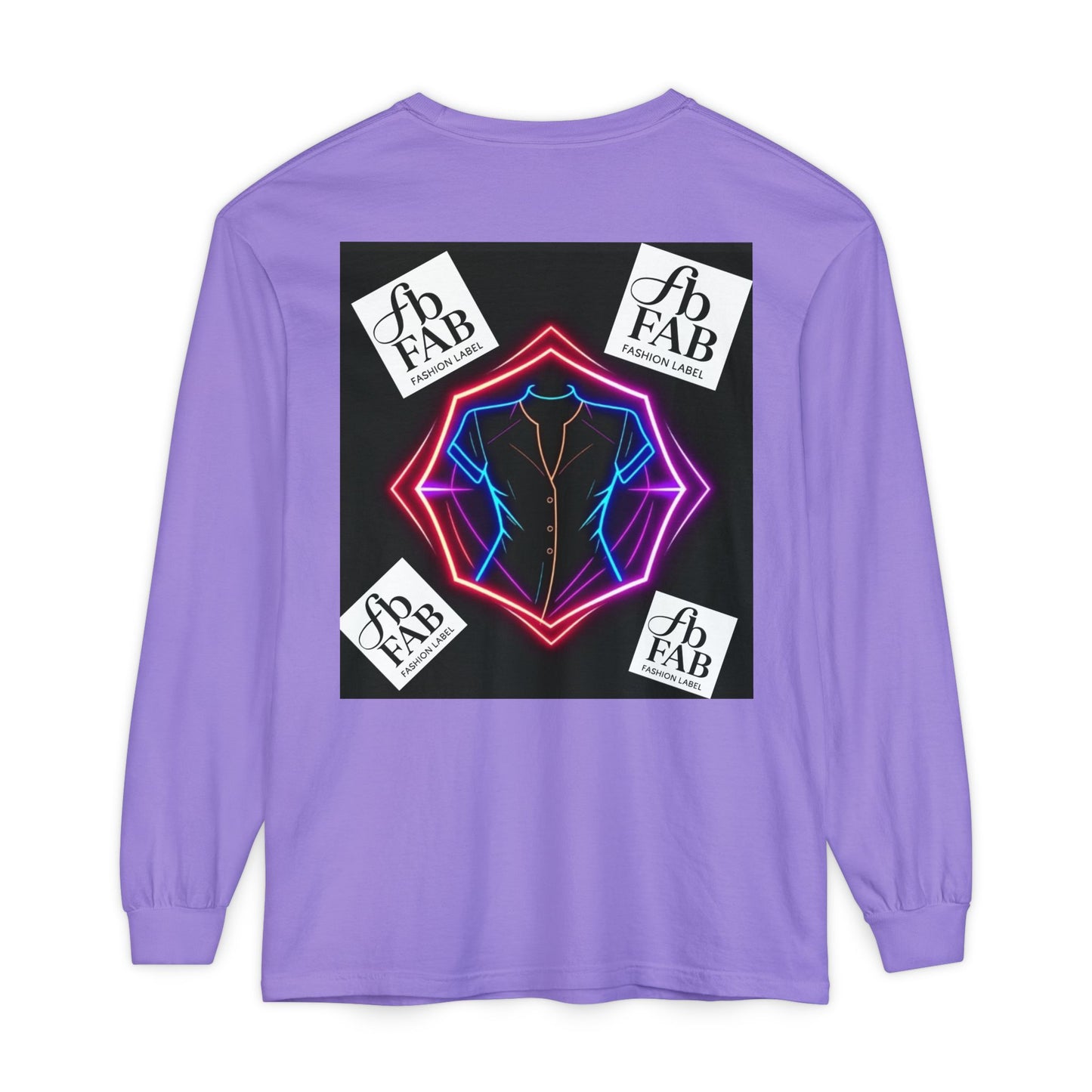 Unisex Garment-dyed Long Sleeve T-Shirt