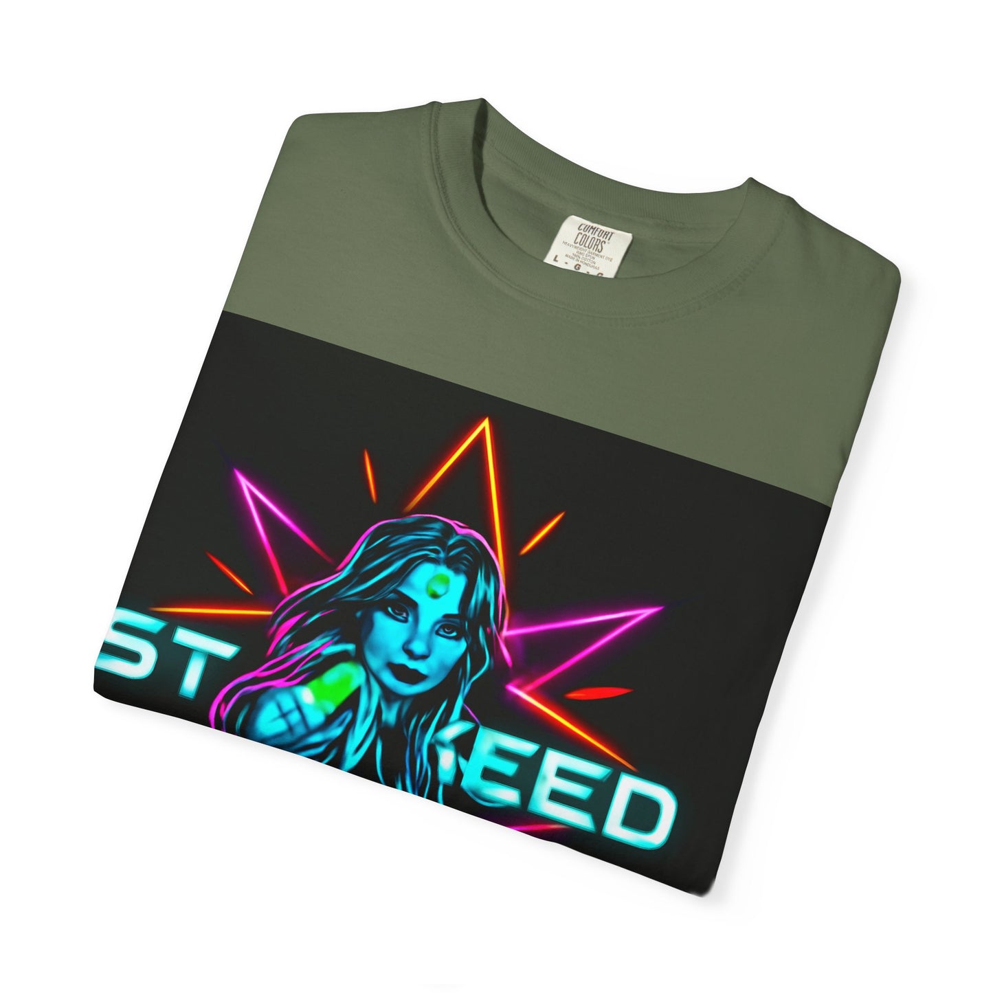 Neon Graphic T-Shirt - Starseed FBF Tee, Unisex Fashion, Cool Gift, Festival Wear, Retro Style, Casual Streetwear