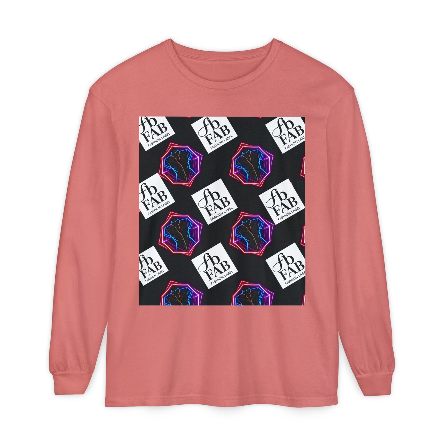 Unisex Garment-dyed Long Sleeve T-Shirt