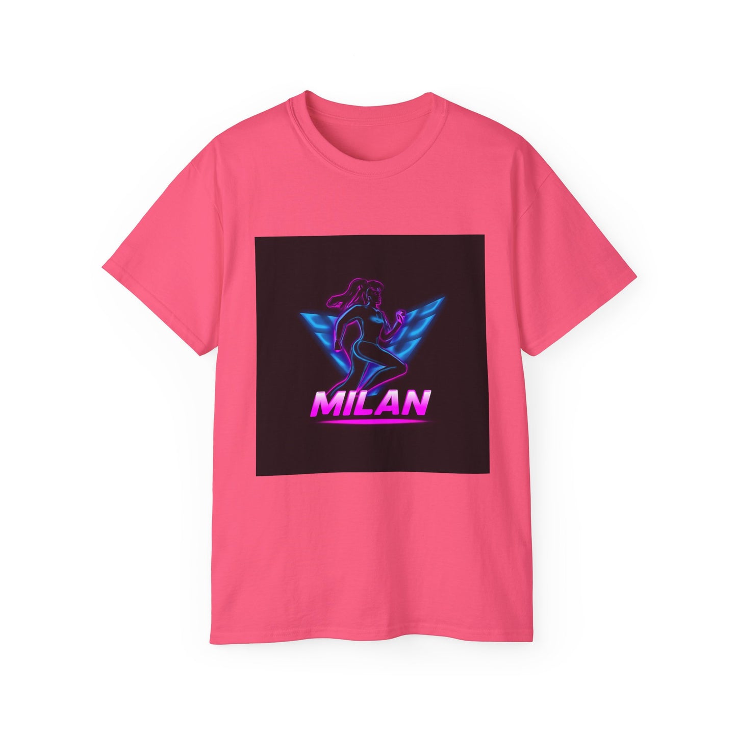Milan Graphic Tee, Unisex Ultra Cotton T-Shirt, Retro Sportswear, Casual Streetwear, Birthday Gift, Unique Fashion Statement