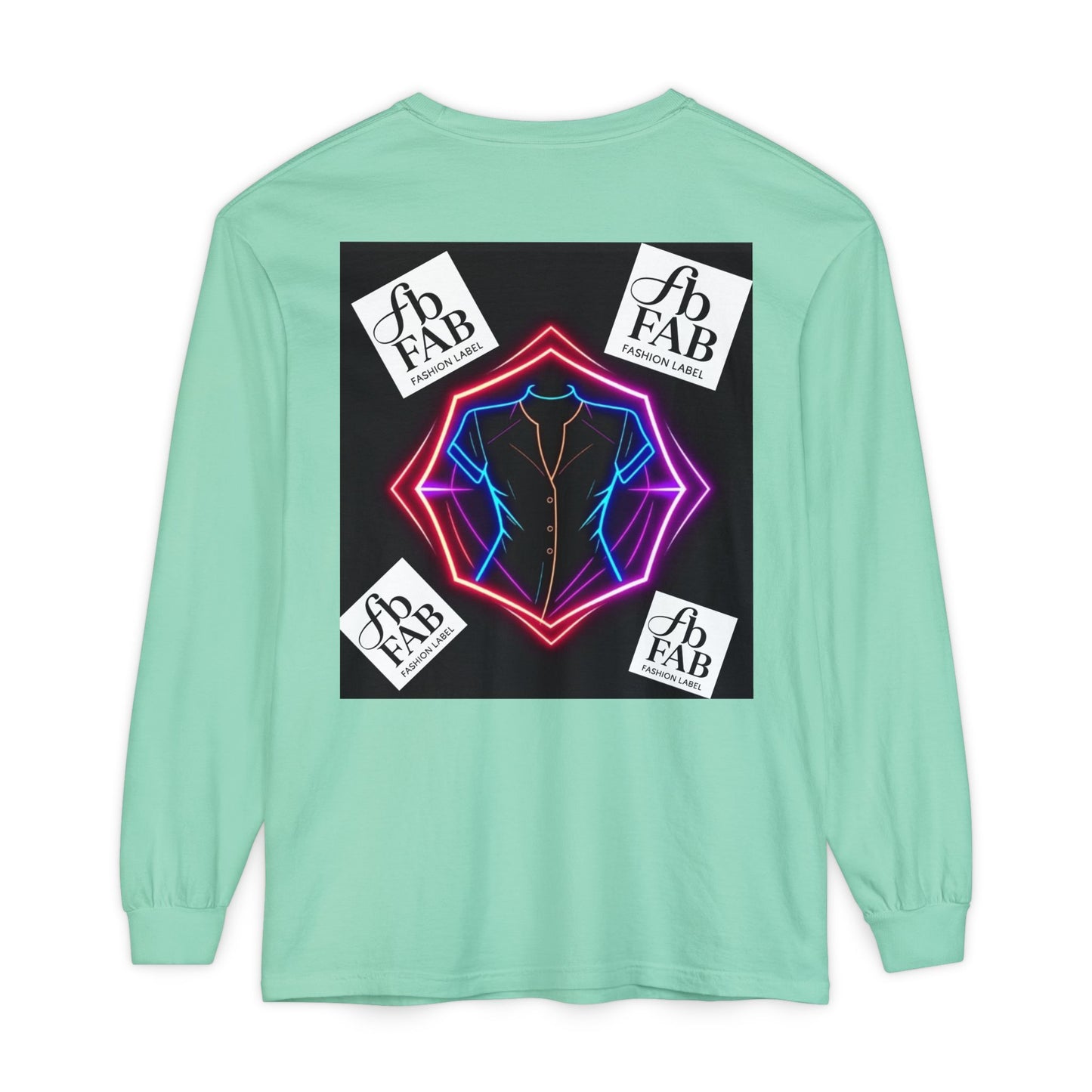 Unisex Garment-dyed Long Sleeve T-Shirt