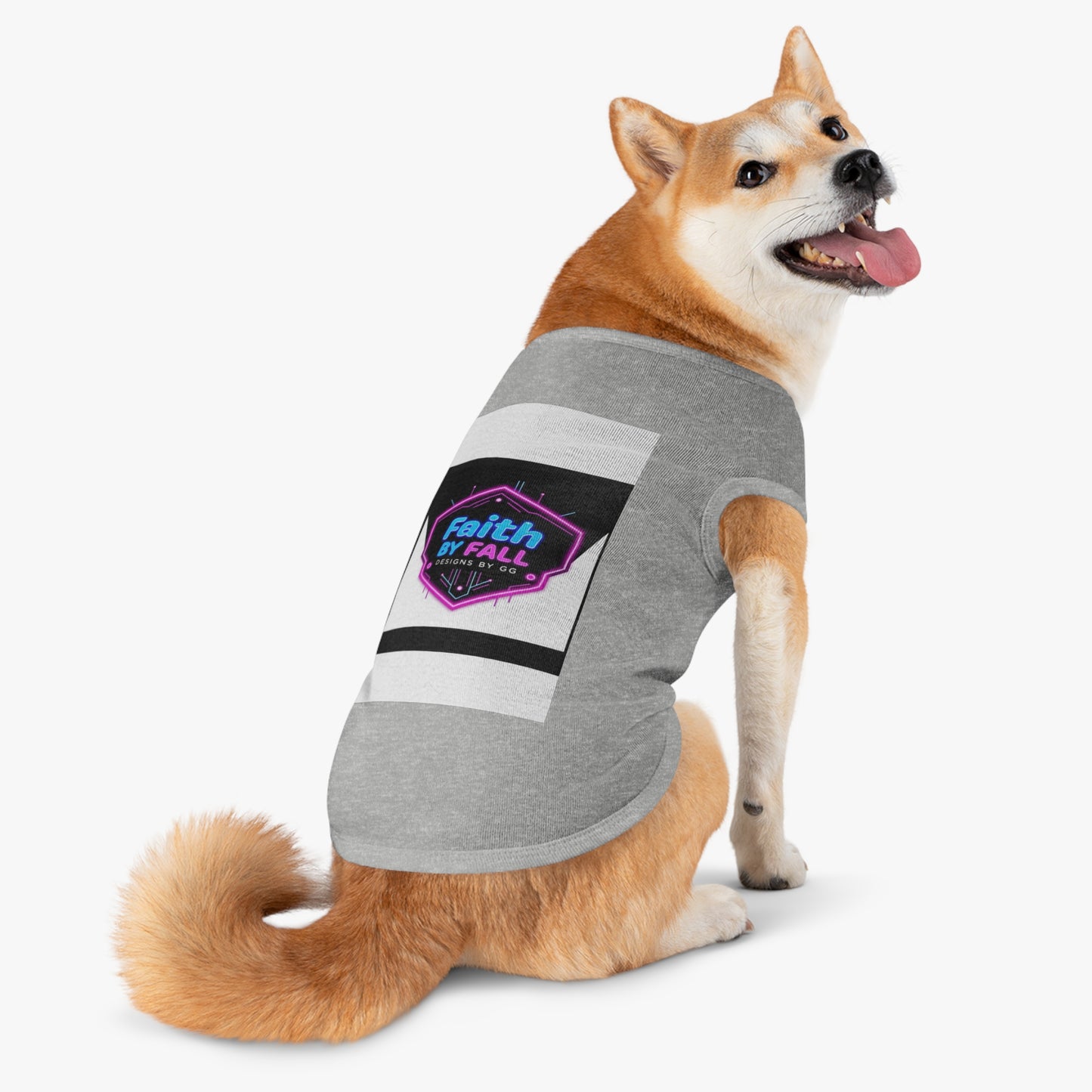 Stylish Pet Tank Top for Faithful Furry Friends, Adorable Dog Apparel, Pet Gift, Summer Wear, Faith-Inspired Fashion