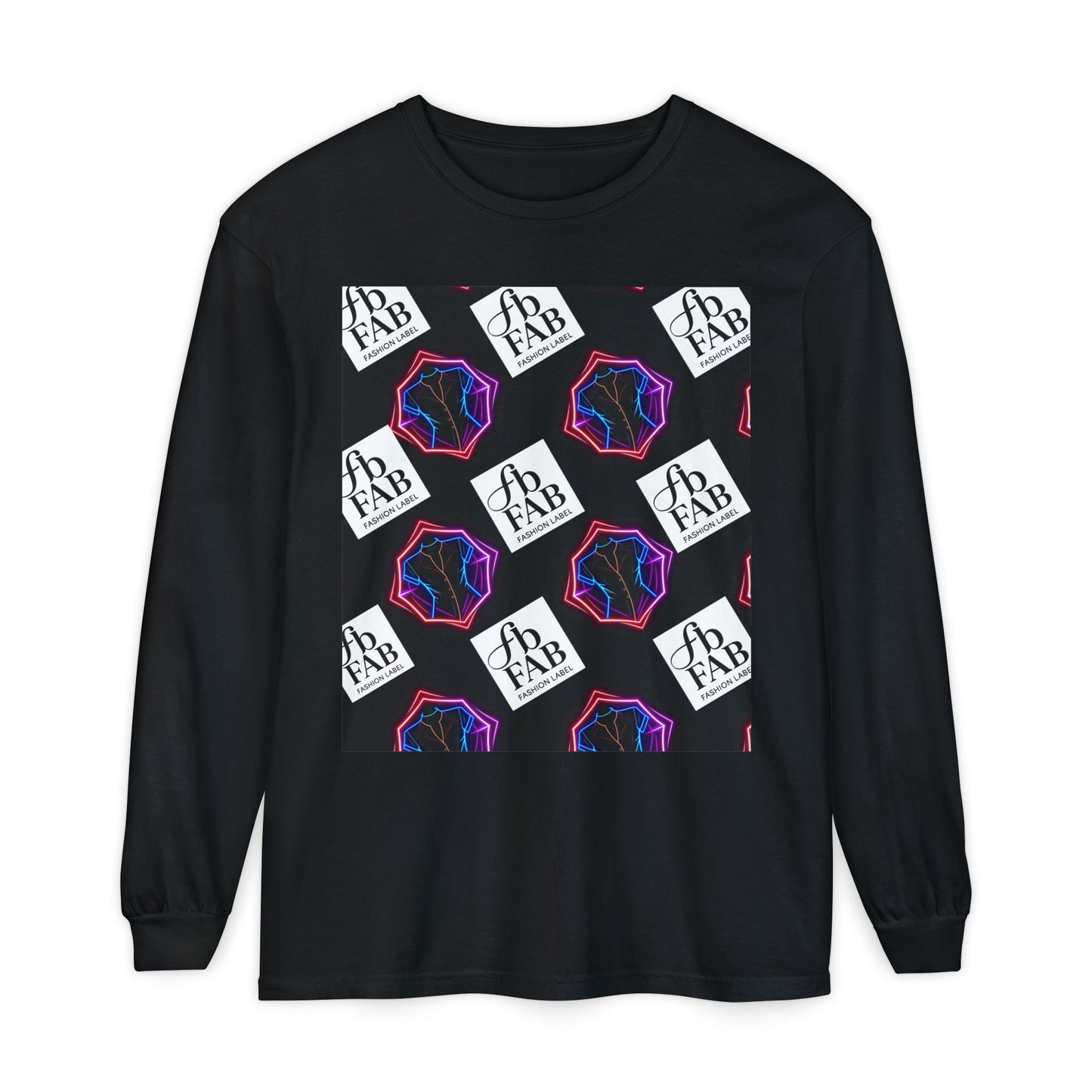 Unisex Garment-dyed Long Sleeve T-Shirt