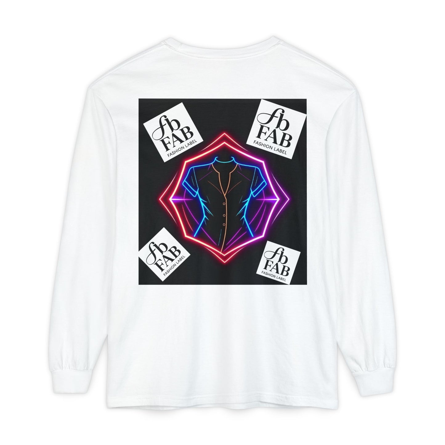 Unisex Garment-dyed Long Sleeve T-Shirt
