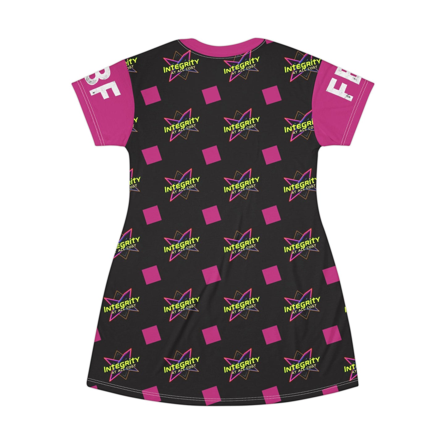 Integrity-Themed T-Shirt Dress | Fun, Vibrant & Comfy | Ideal for Casual Wear, Gifts, Celebrations & Festivals