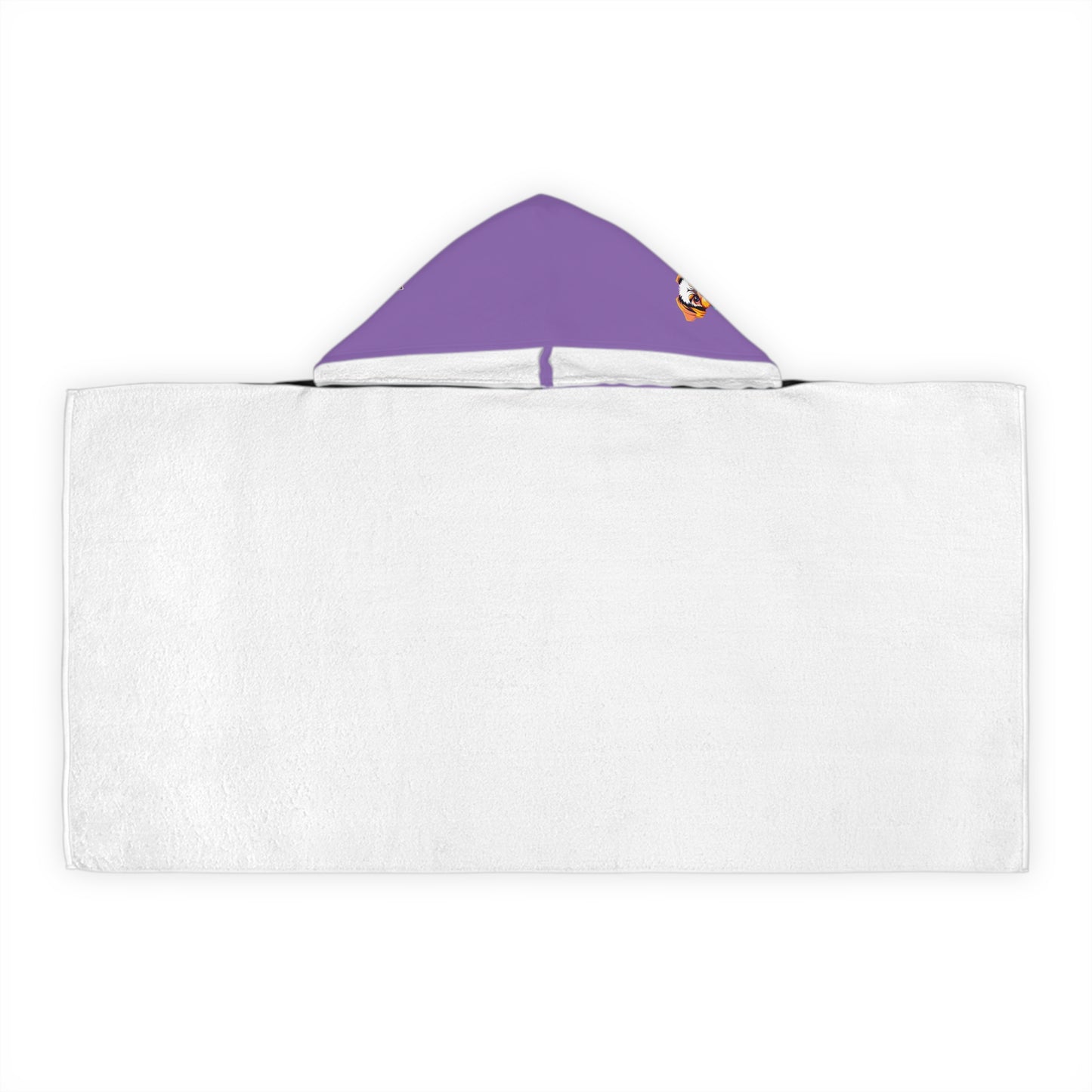 Paw Print Youth Hooded Towel - Fun & Cozy Bath Time Essential for Kids