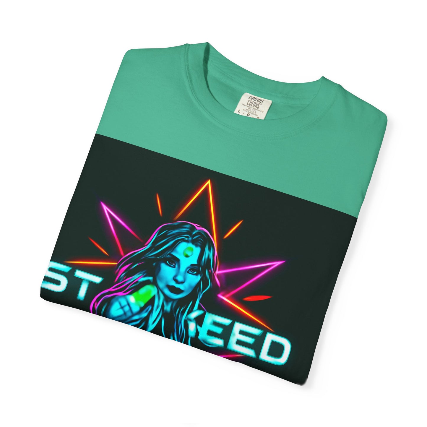 Neon Graphic T-Shirt - Starseed FBF Tee, Unisex Fashion, Cool Gift, Festival Wear, Retro Style, Casual Streetwear