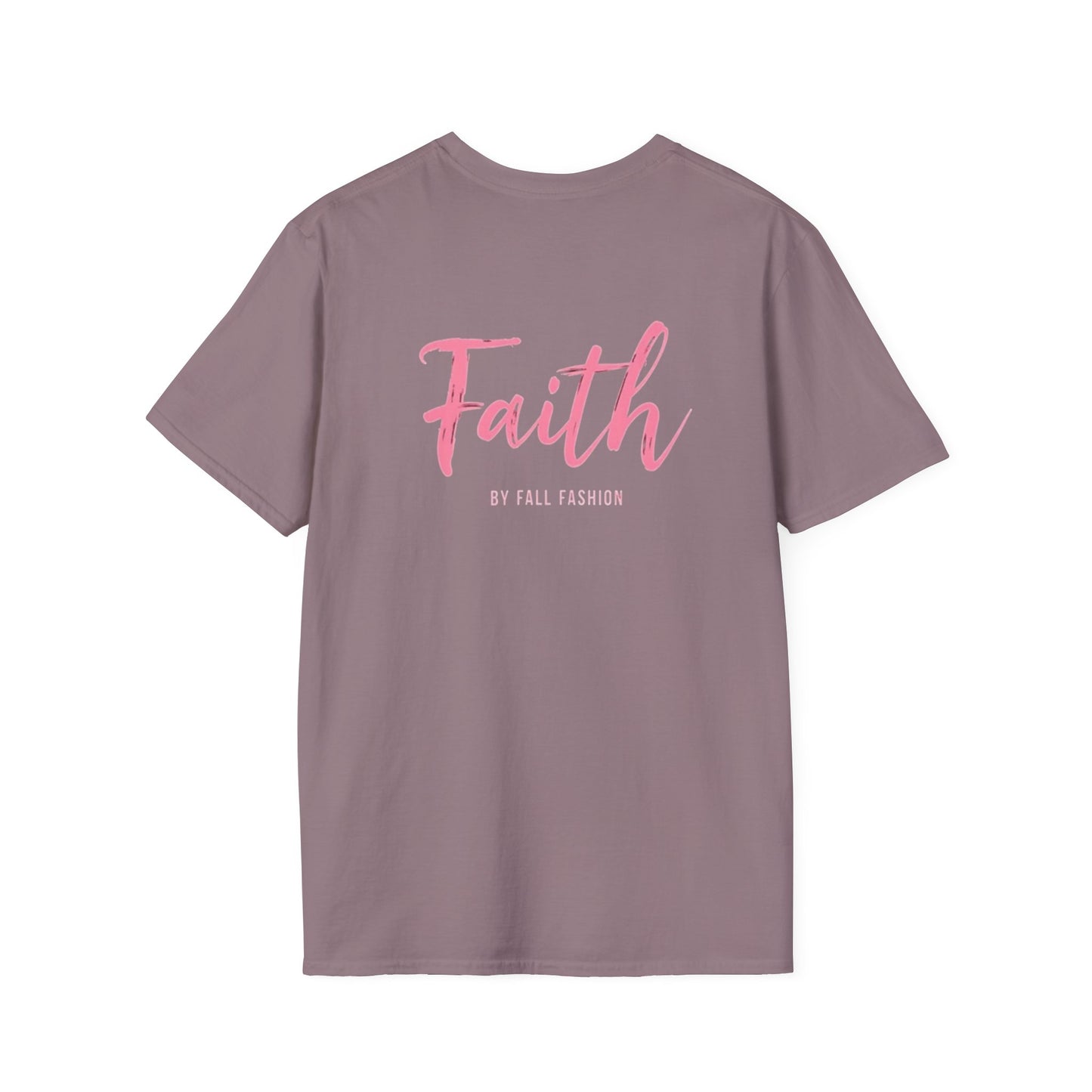 Faith-Inspiring Unisex Softstyle T-Shirt, Everyday Wear, Gift for Her, Christian Apparel, Inspirational Tee, Spiritual Comfort