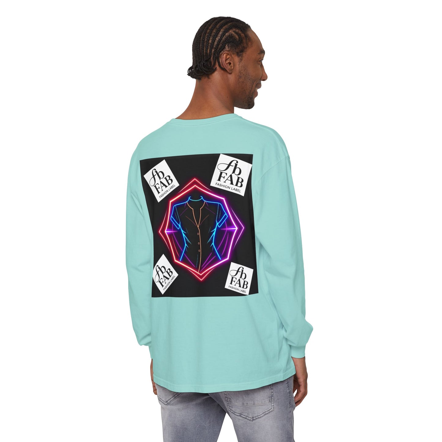 Unisex Garment-dyed Long Sleeve T-Shirt