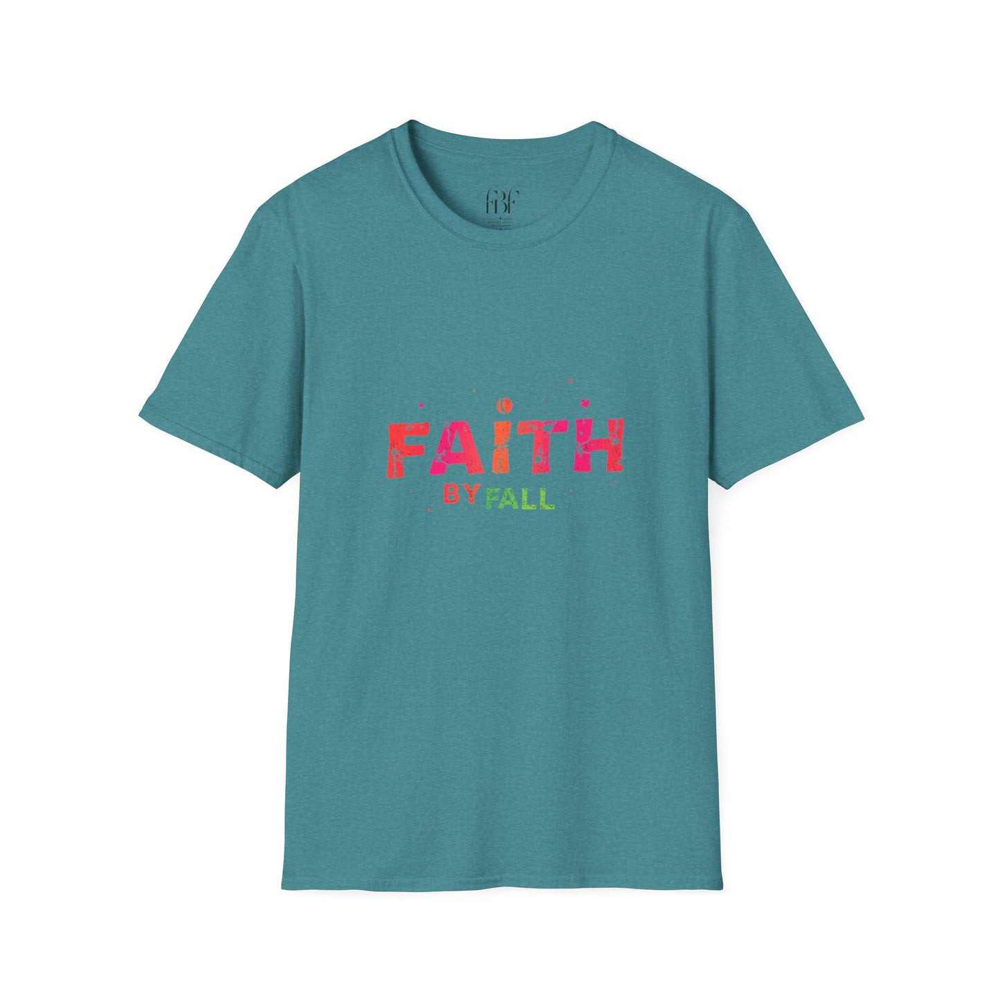 Faith-Inspiring Unisex Softstyle T-Shirt, Everyday Wear, Gift for Her, Christian Apparel, Inspirational Tee, Spiritual Comfort